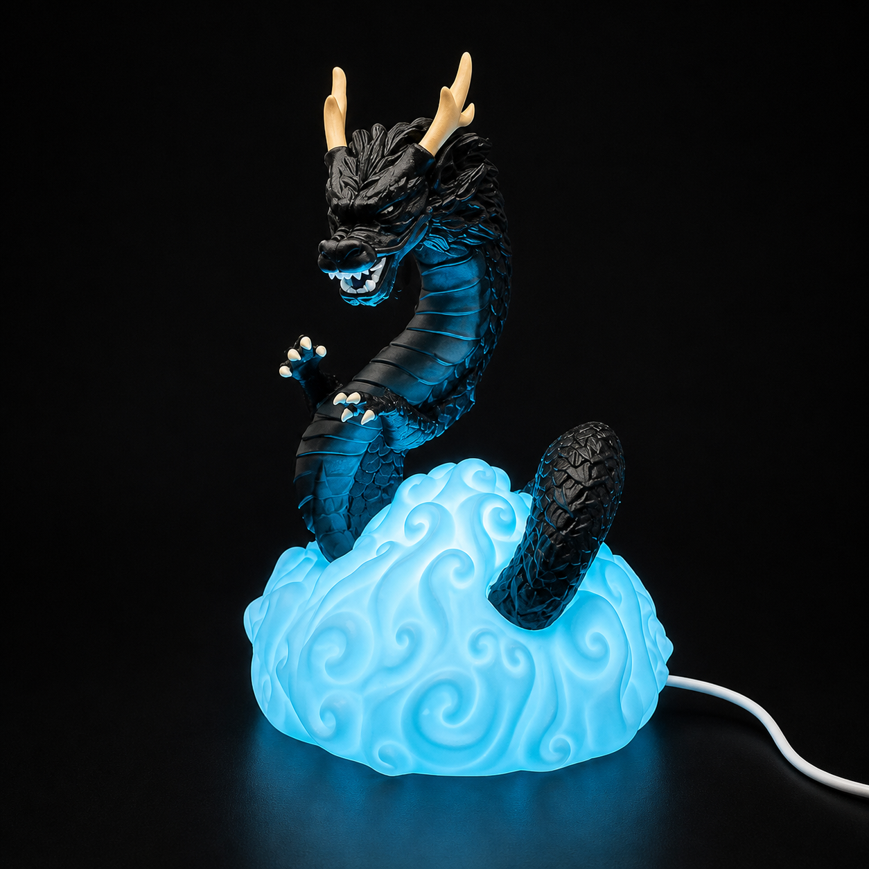 Stormcloud Dragon Lamp