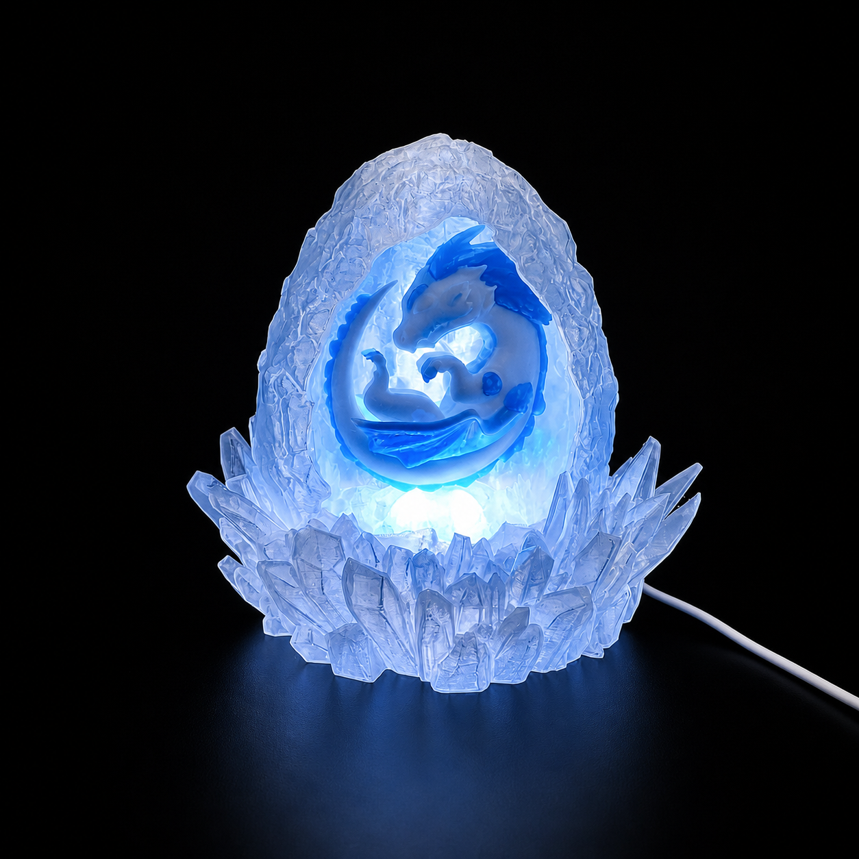 Crystalcore Dragon Lamp