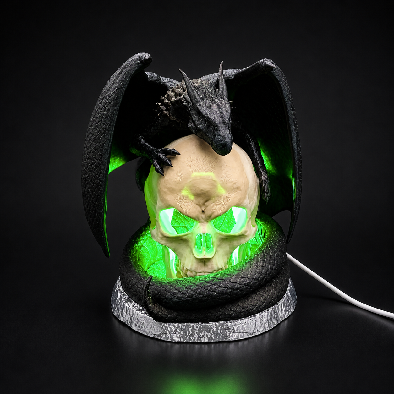 Graveflame Dragon Lamp