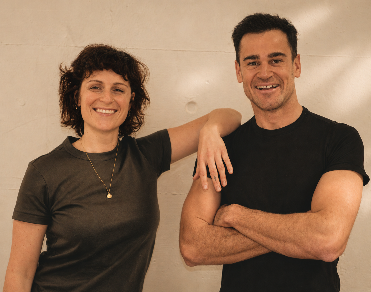 Simon Egger und Marika Felder, Physiotherapeuten Get Up Physio, Getup Physio