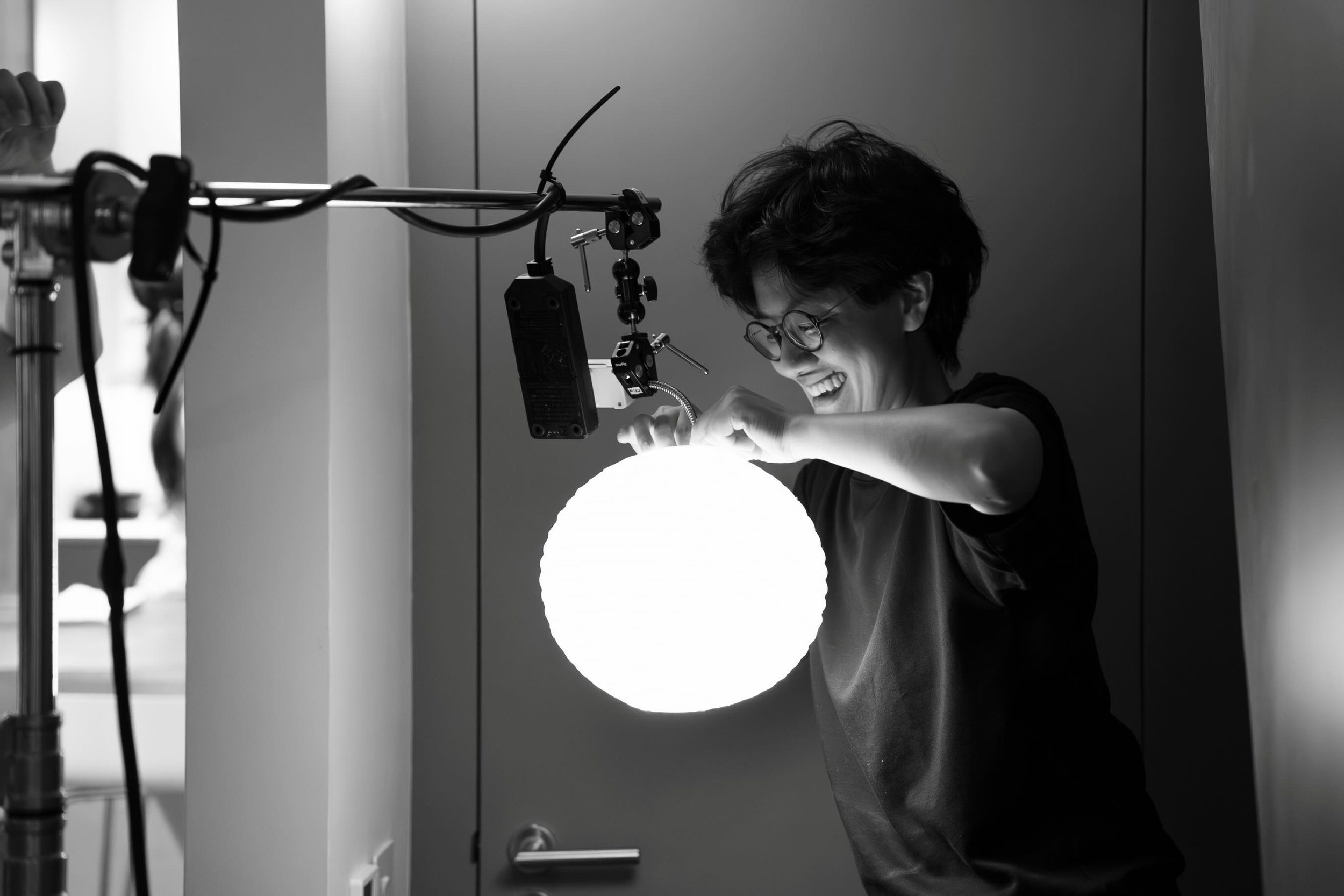 Let there be light!

BTS on the set of &ldquo;Darling, You Didn&rsquo;t Do Anything Wrong&rdquo;

&mdash;&mdash;&mdash;

Starring @sib_meienberg and PK Taylor

Director @gizeee56 
Producer @chloekws_ 
DP @richliu116
Production Manager Devi Shue Wa Li