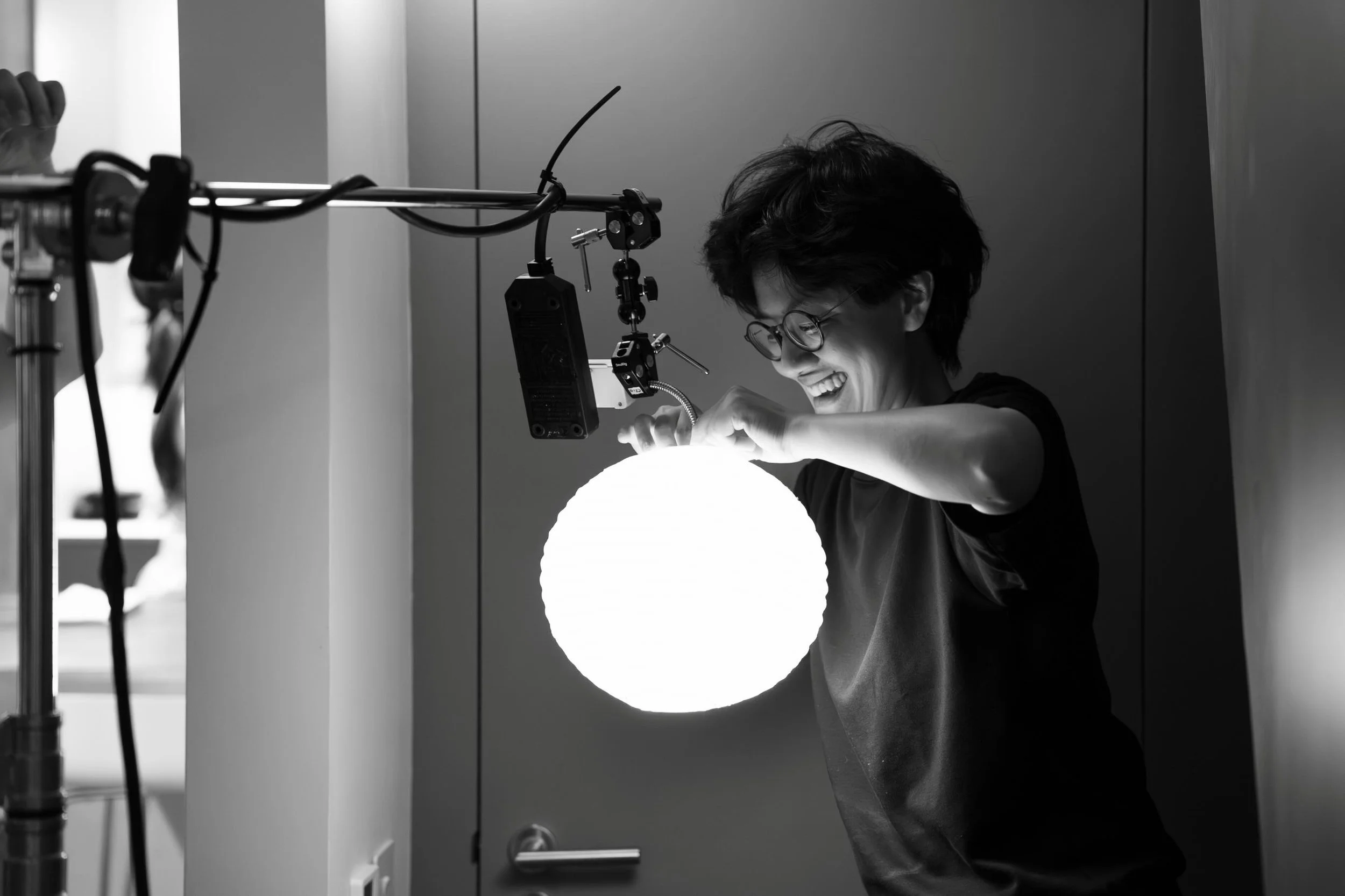 Let there be light!

BTS on the set of &ldquo;Darling, You Didn&rsquo;t Do Anything Wrong&rdquo;

&mdash;&mdash;&mdash;

Starring @sib_meienberg and PK Taylor

Director @gizeee56 
Producer @chloekws_ 
DP @richliu116
Production Manager Devi Shue Wa Li