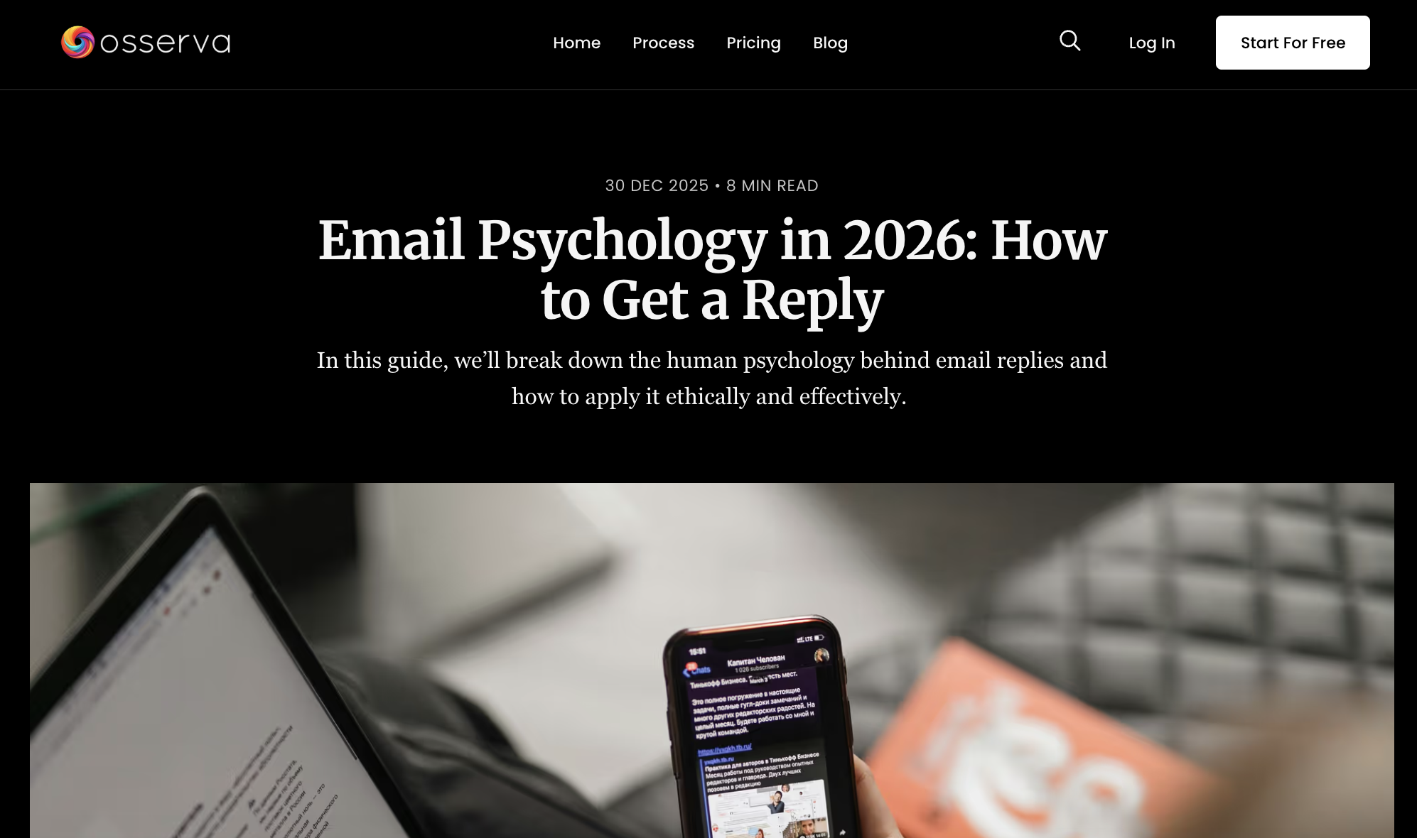 Blog Post for Osserva