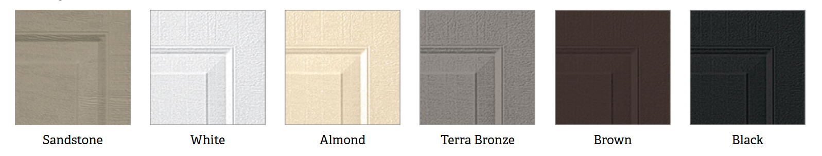 Standard Solid Colors