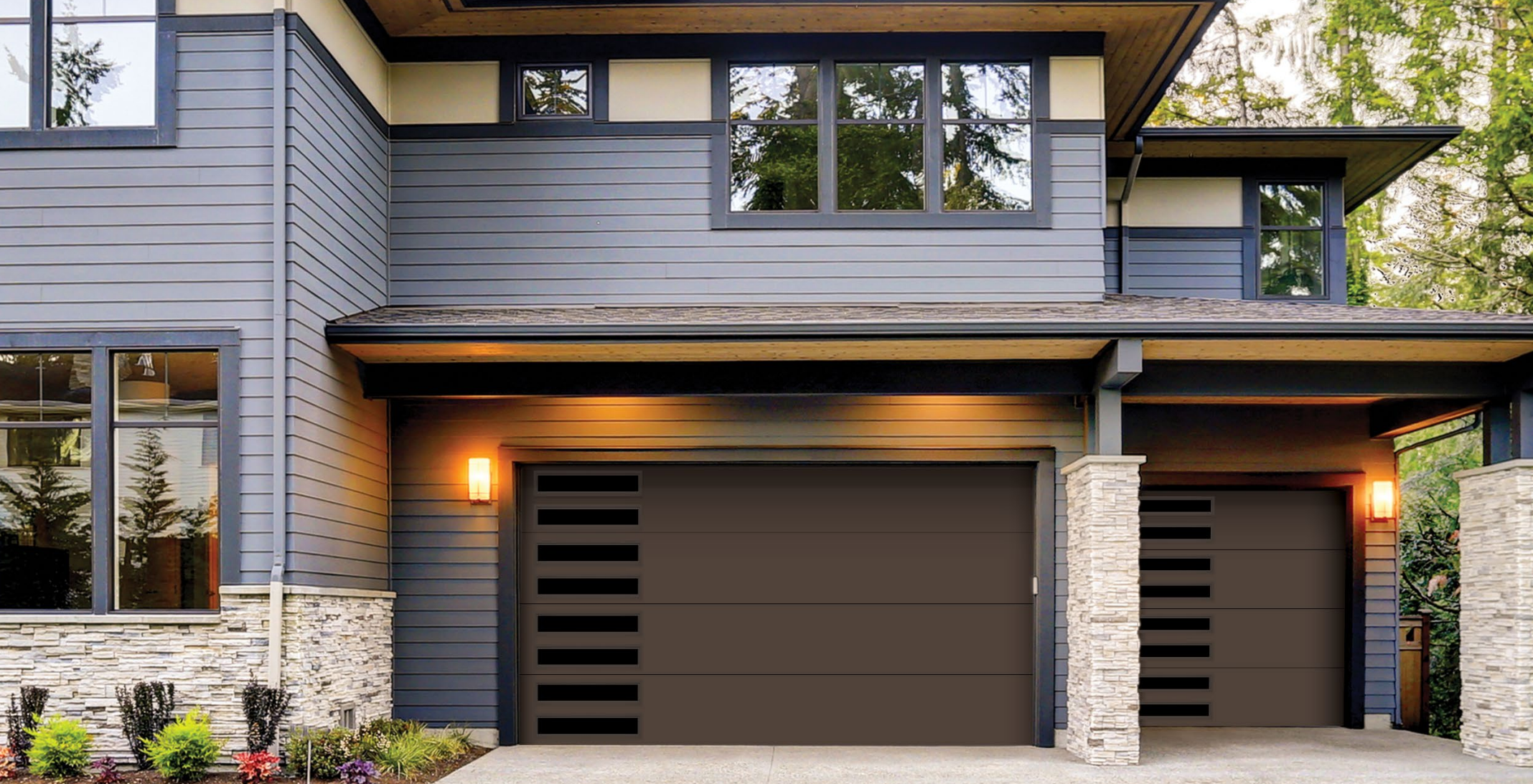 Metallic Finish Door