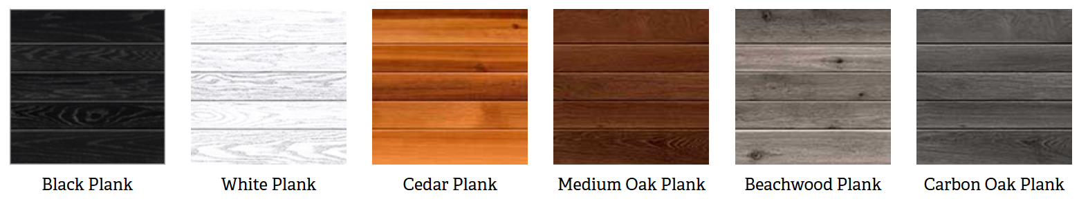 Wood Grain Impression Colors