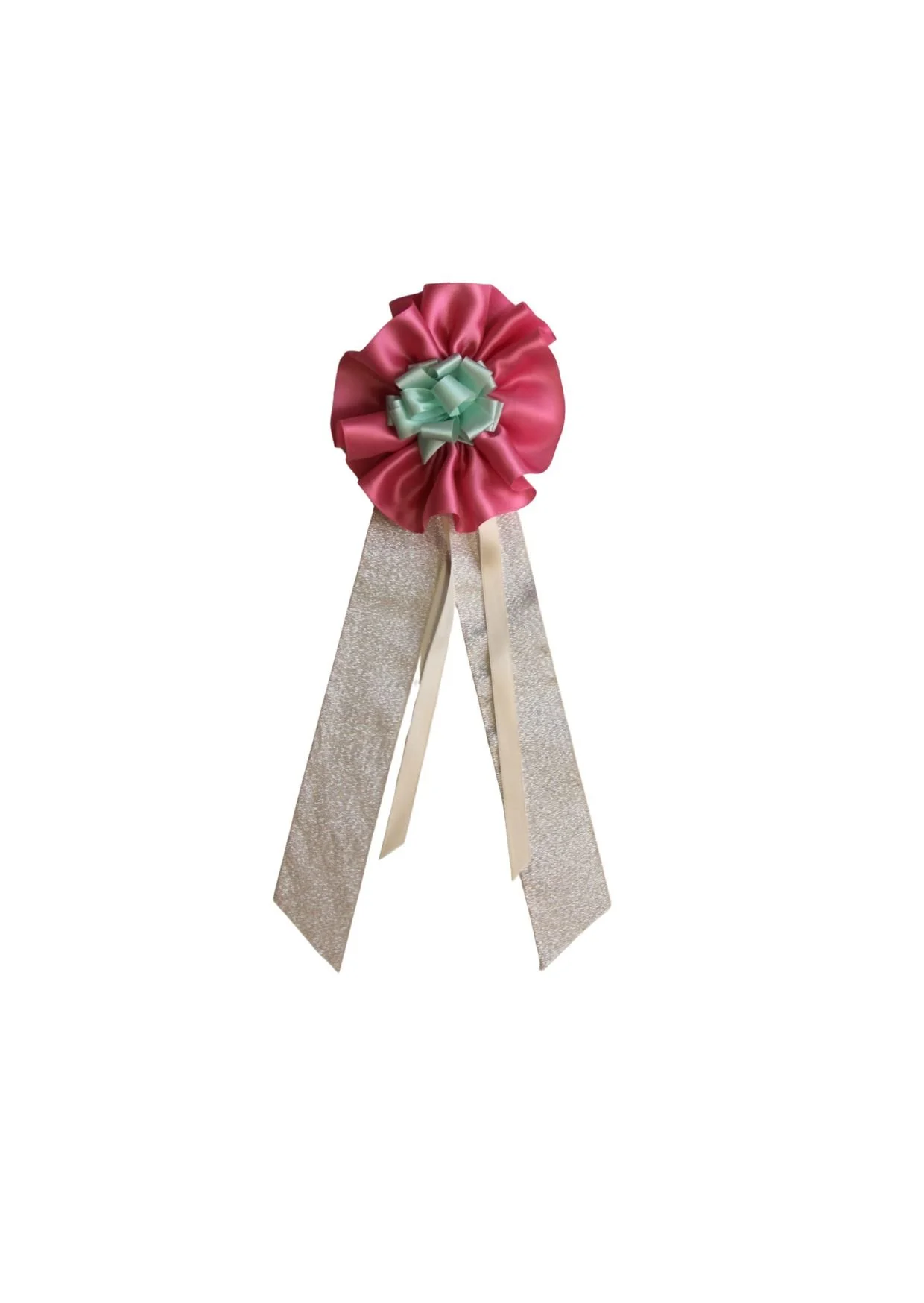 Rosette Pink and Green
