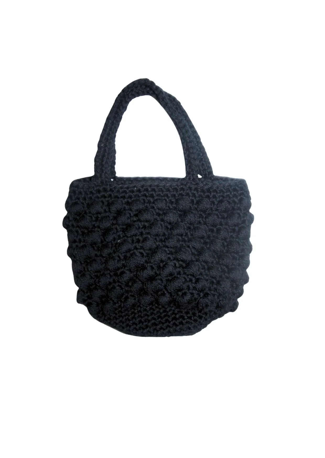 Knitted Handbag Black