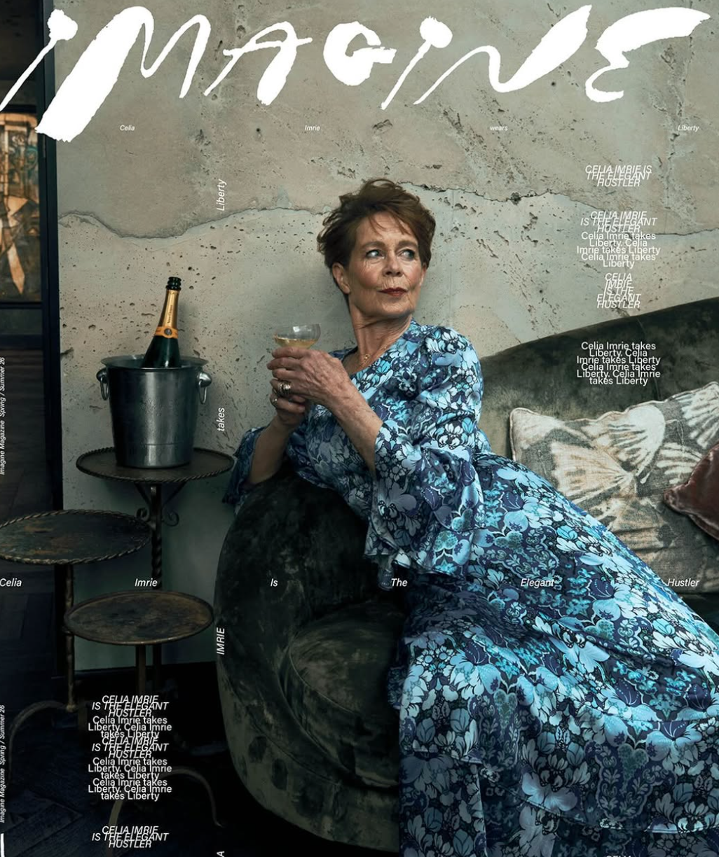 Celia Imrie, Imagine Magazine Editorial