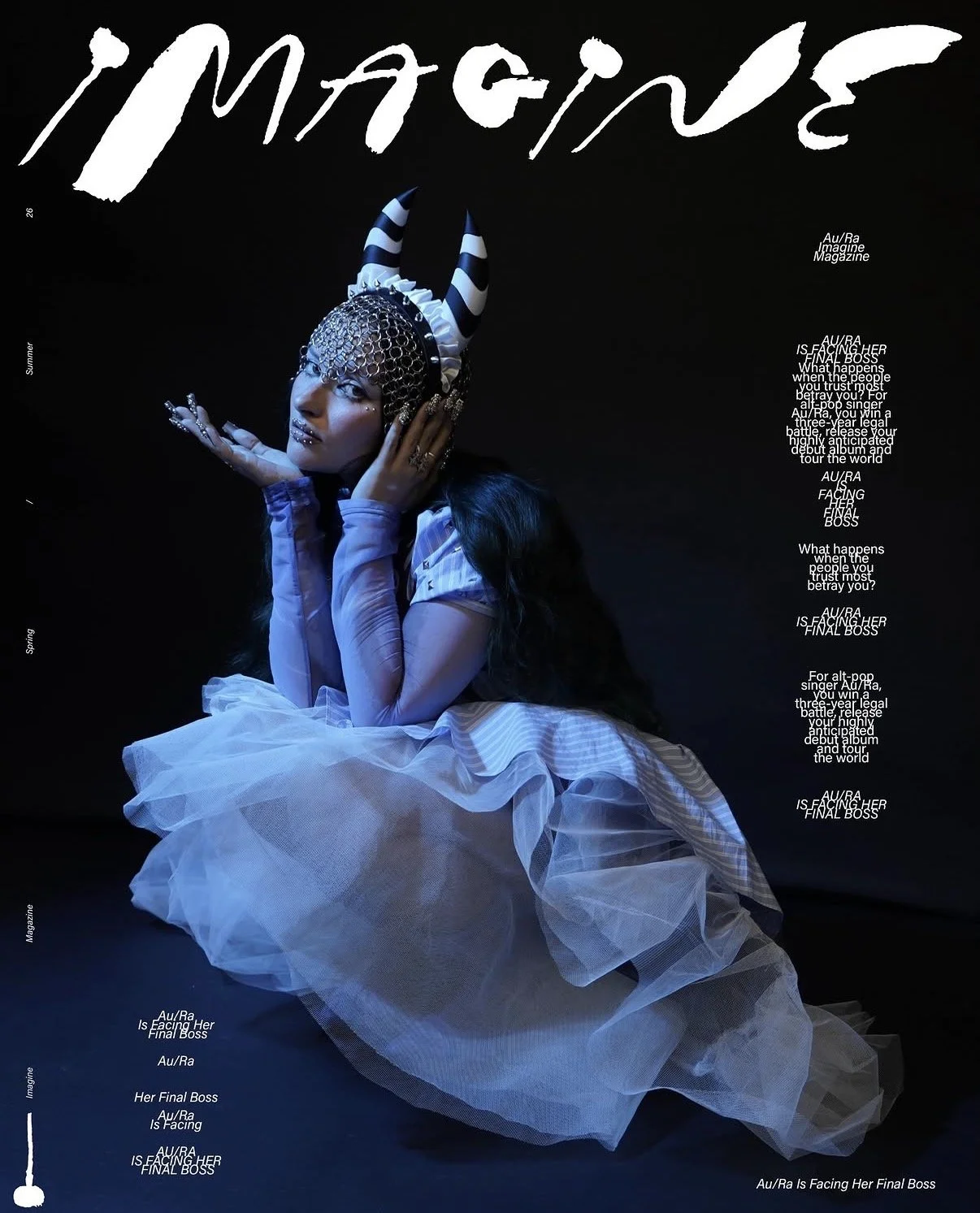 Au/Ra,  Imagine Magazine Editorial 