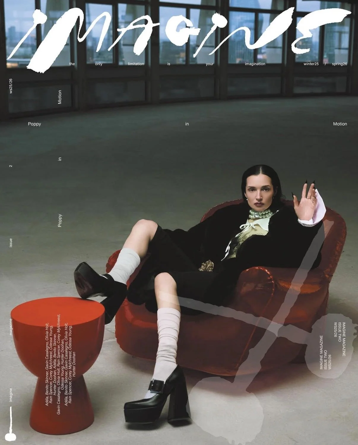 Poppy, Imagine  Magazine, Editorial