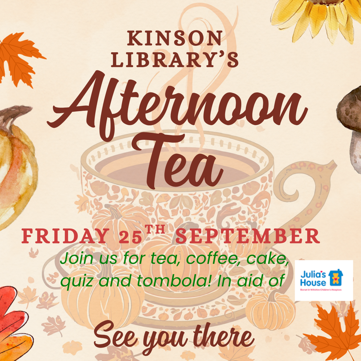 Afternoon Tea                              @ Kinson Library