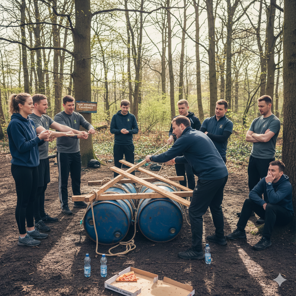 Waarom teambuilding je echte teamproblemen niet oplost (en wat wél werkt)