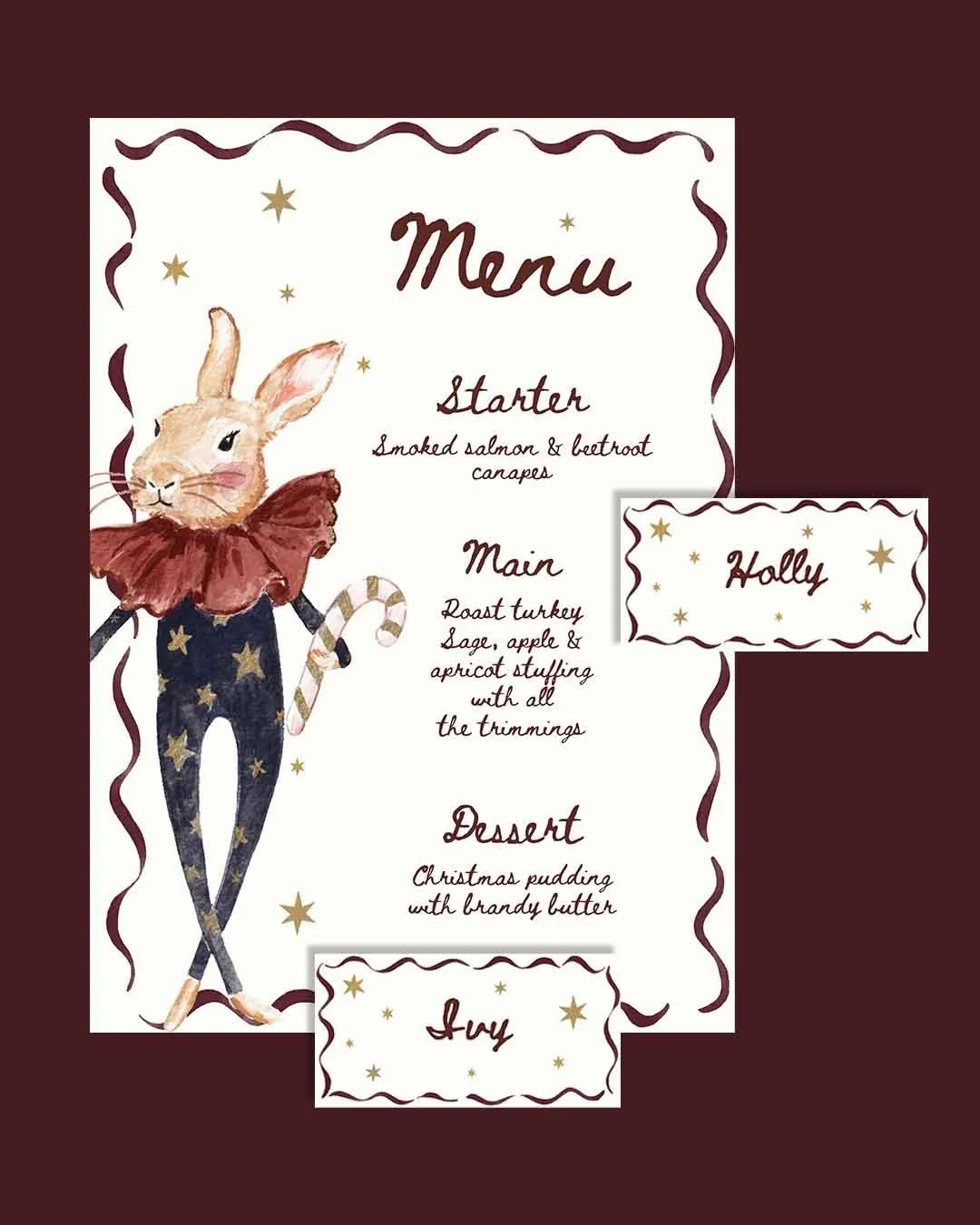RABBIT CHRISTMAS MENU TEMPLATE AND PLACECARD.jpg
