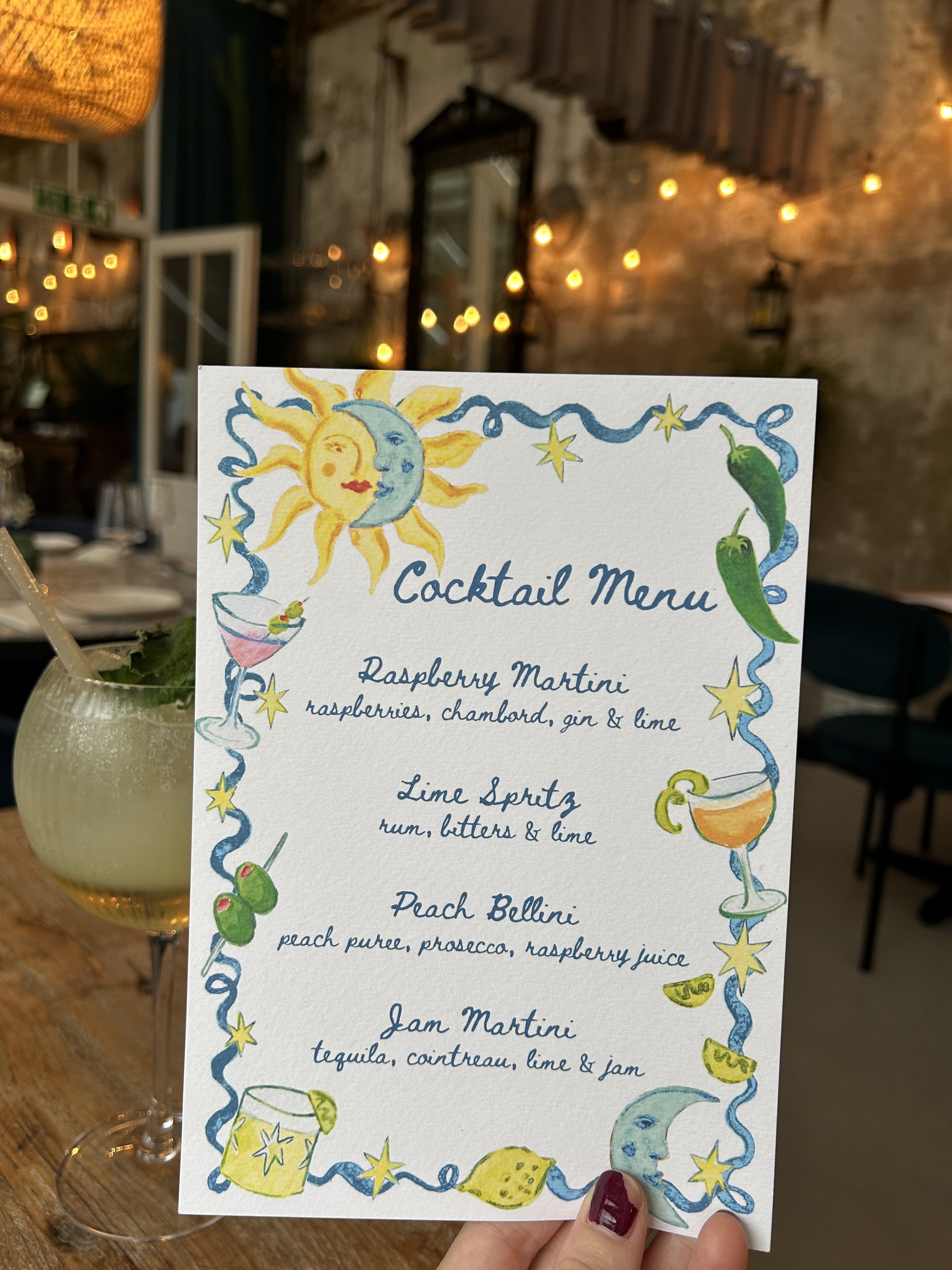 Cocktail Menu Template