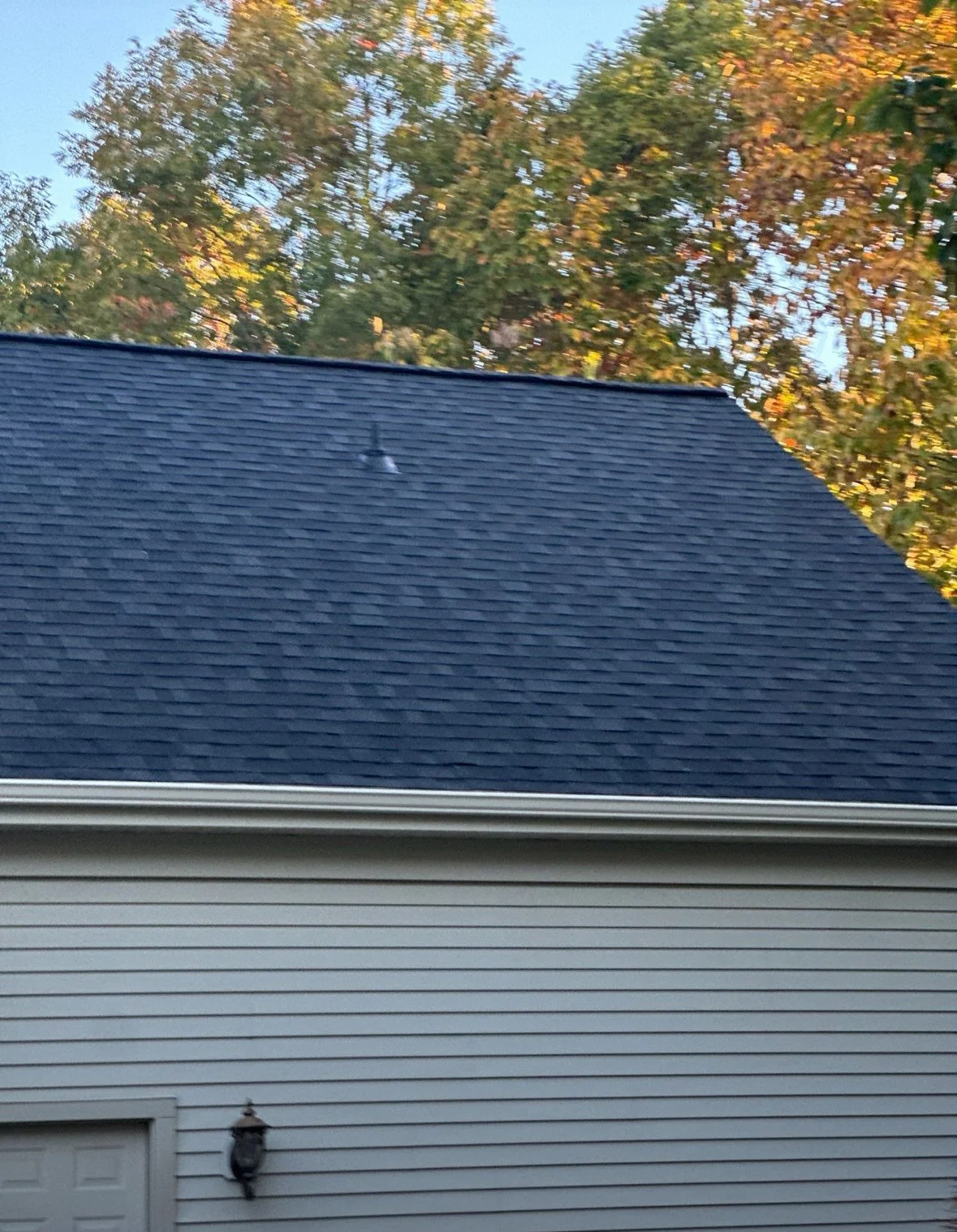 Close up of brand new laminate install.