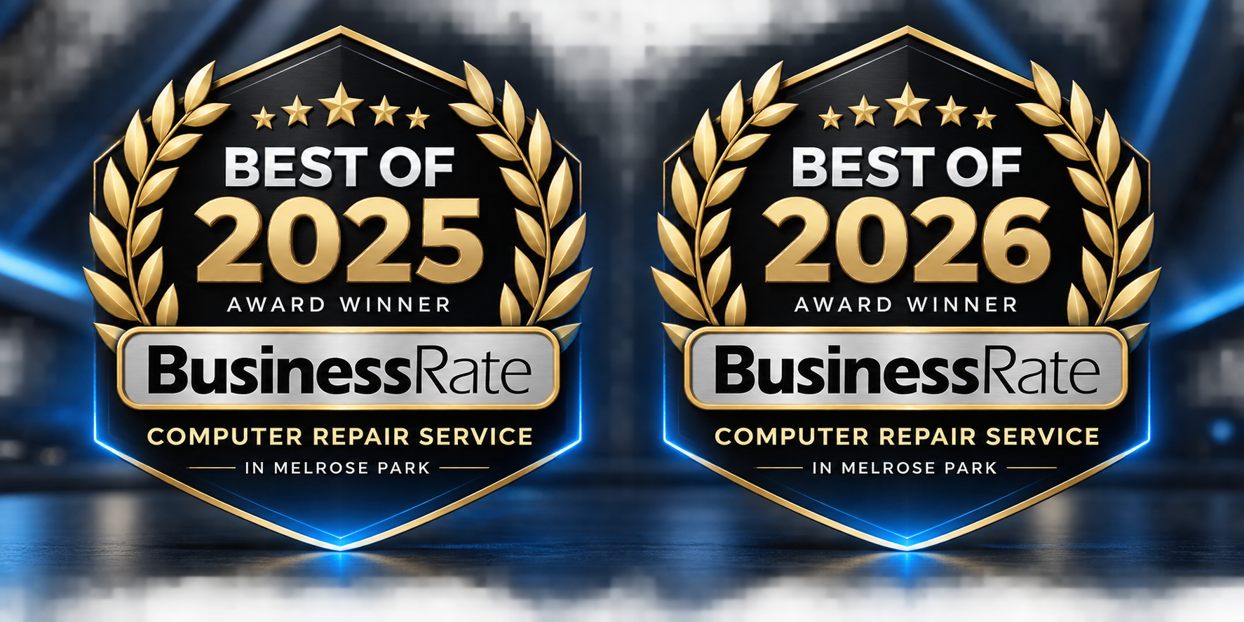 S&Y Tech Repair Best Computer Repair Service in Melrose Park awards for 2025 and 2026
