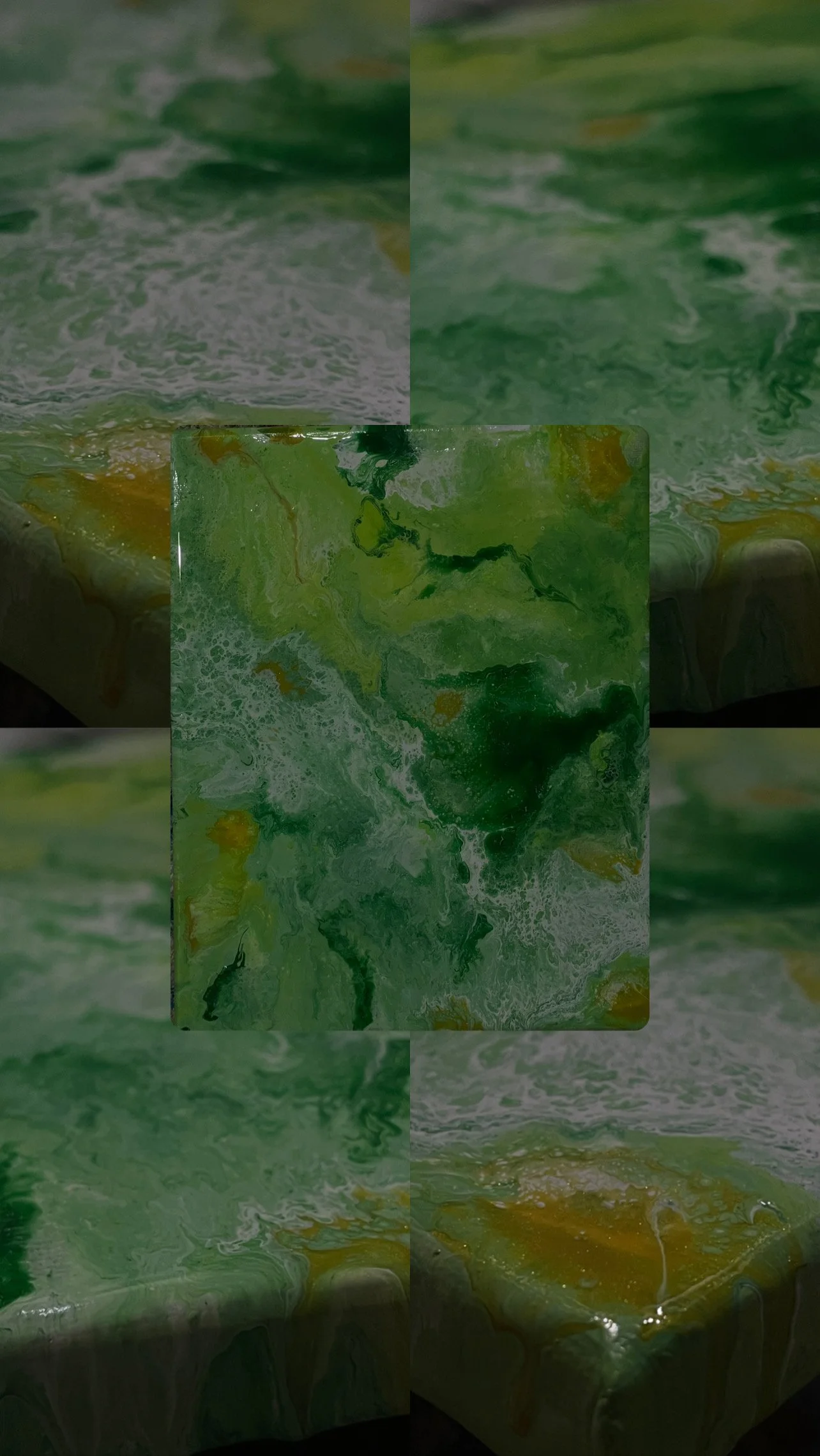 Hues of Green Marble