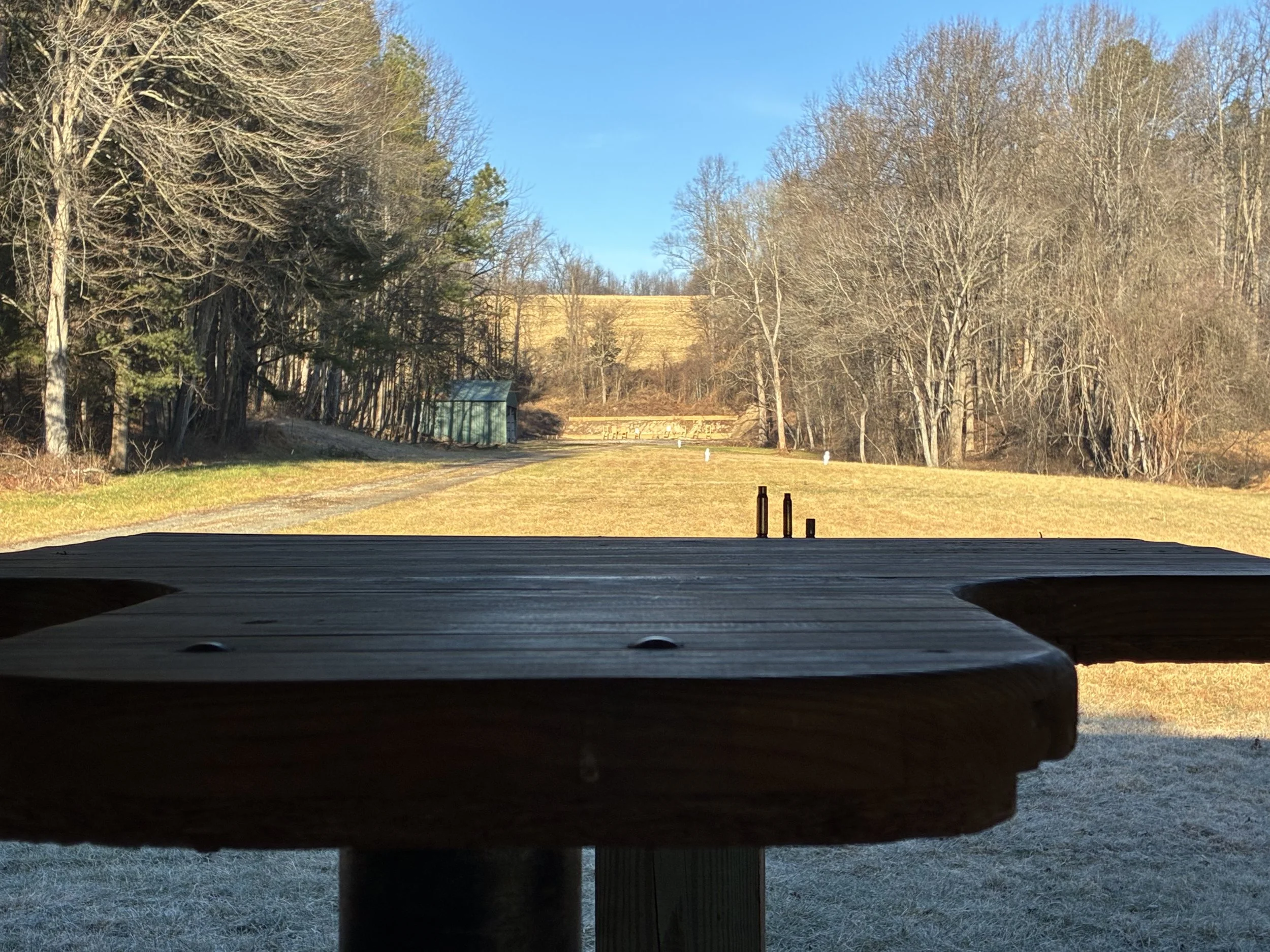 Shooting Table - 300-yd Range