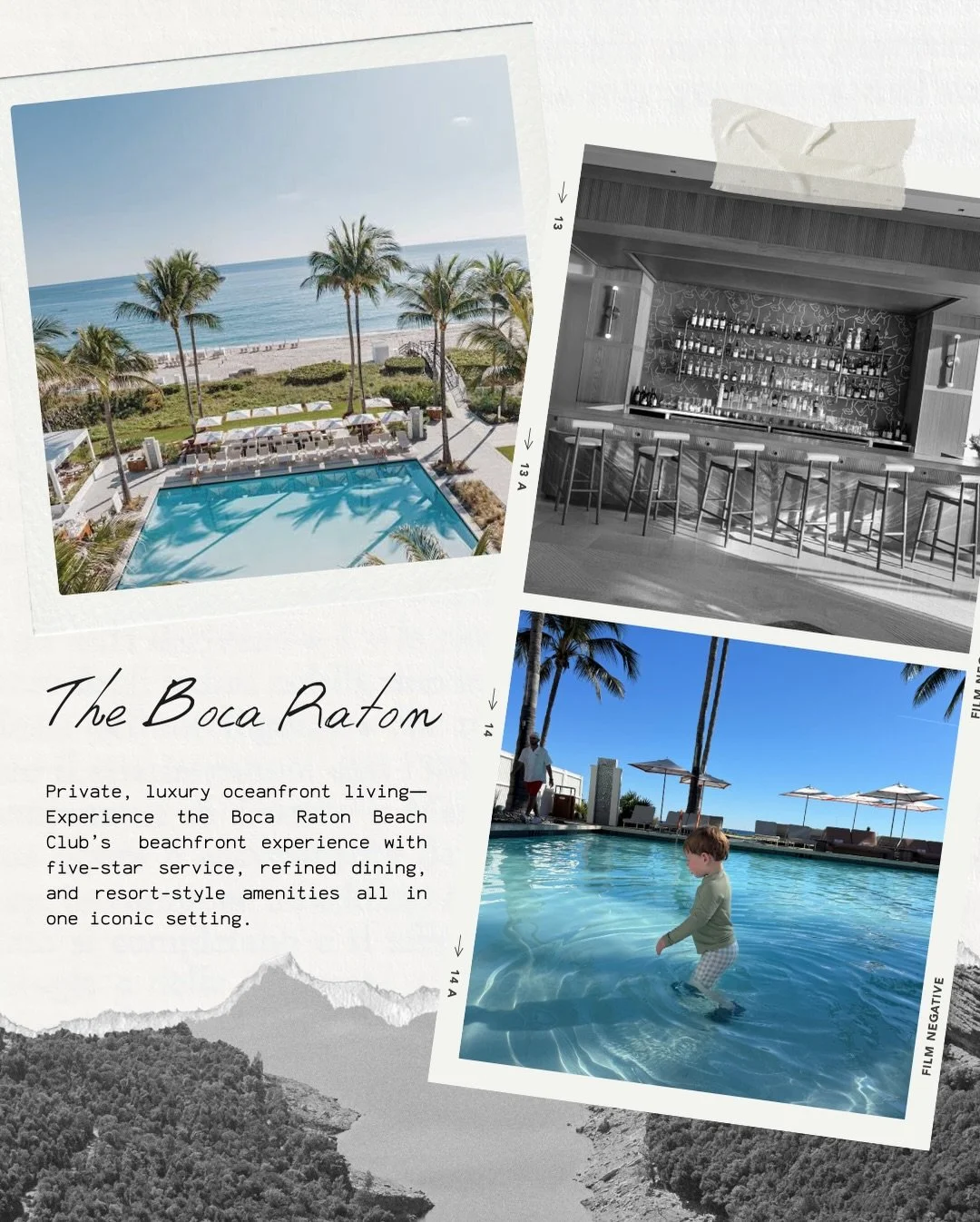 Living the dream at The Boca Raton Beach Club. Not to mention my perks: 

Daily breakfast for two, $100 resort credit, potential upgrades! For all my parents they have poolside cabanas that are perfect for nap time (they even bring a crib!).

The foo