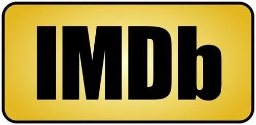 The IMDb logo with black text on a yellow background.