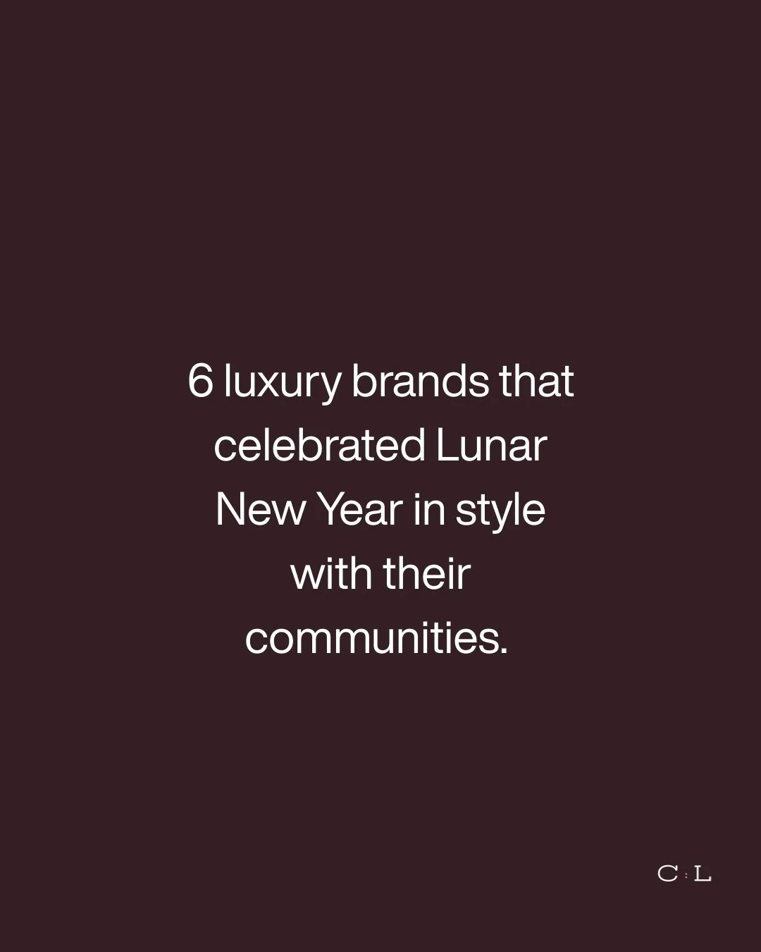 In order of appearance: 
01 Mercedes
02 Balenciaga
03 Burbs
04 Mandarin Oriental
05 Smythson 
06 Moschino 

A short synopsis from me: Balenciaga and Burberry are a tie for the most creative and engaging to watch. Mercedes is cool but it feels as thou