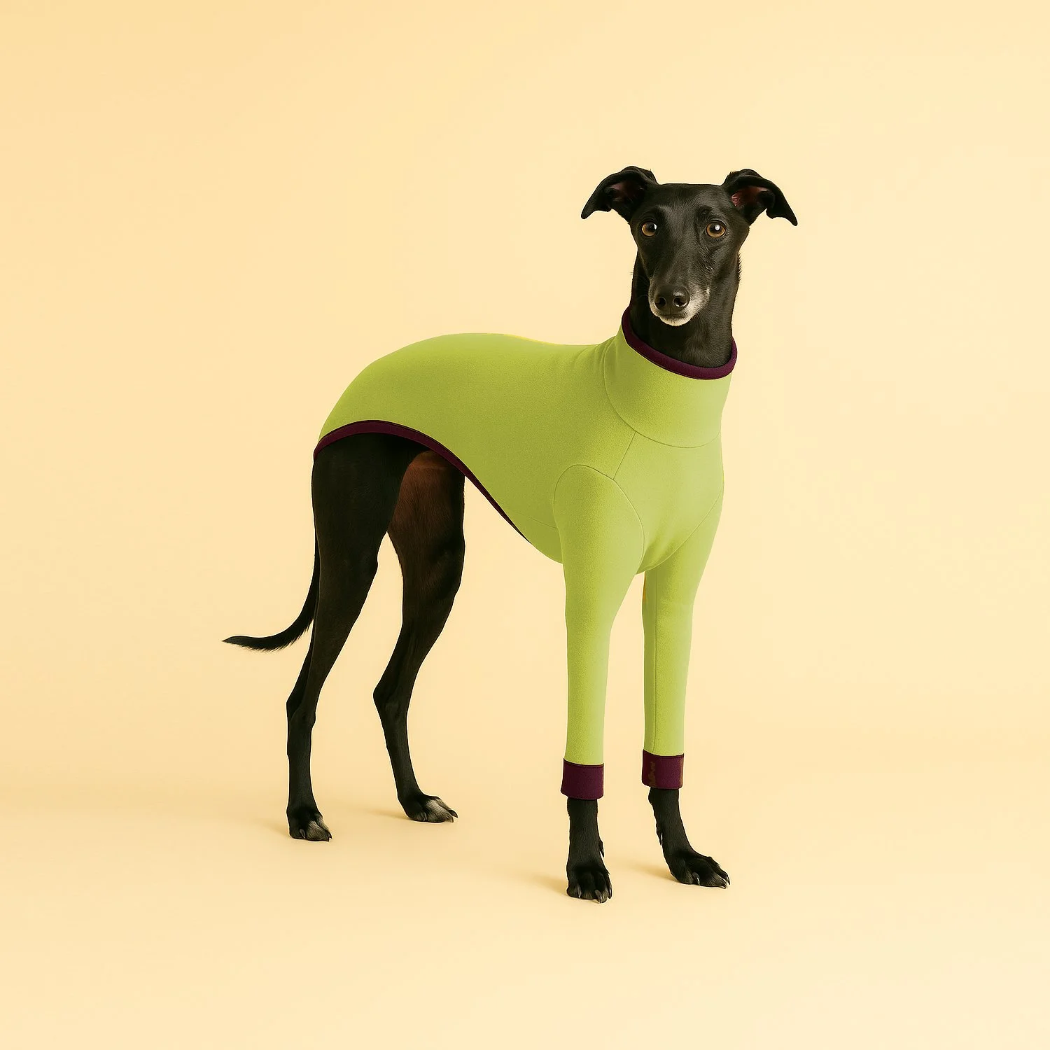 Col Roulé Luna Vert Lime