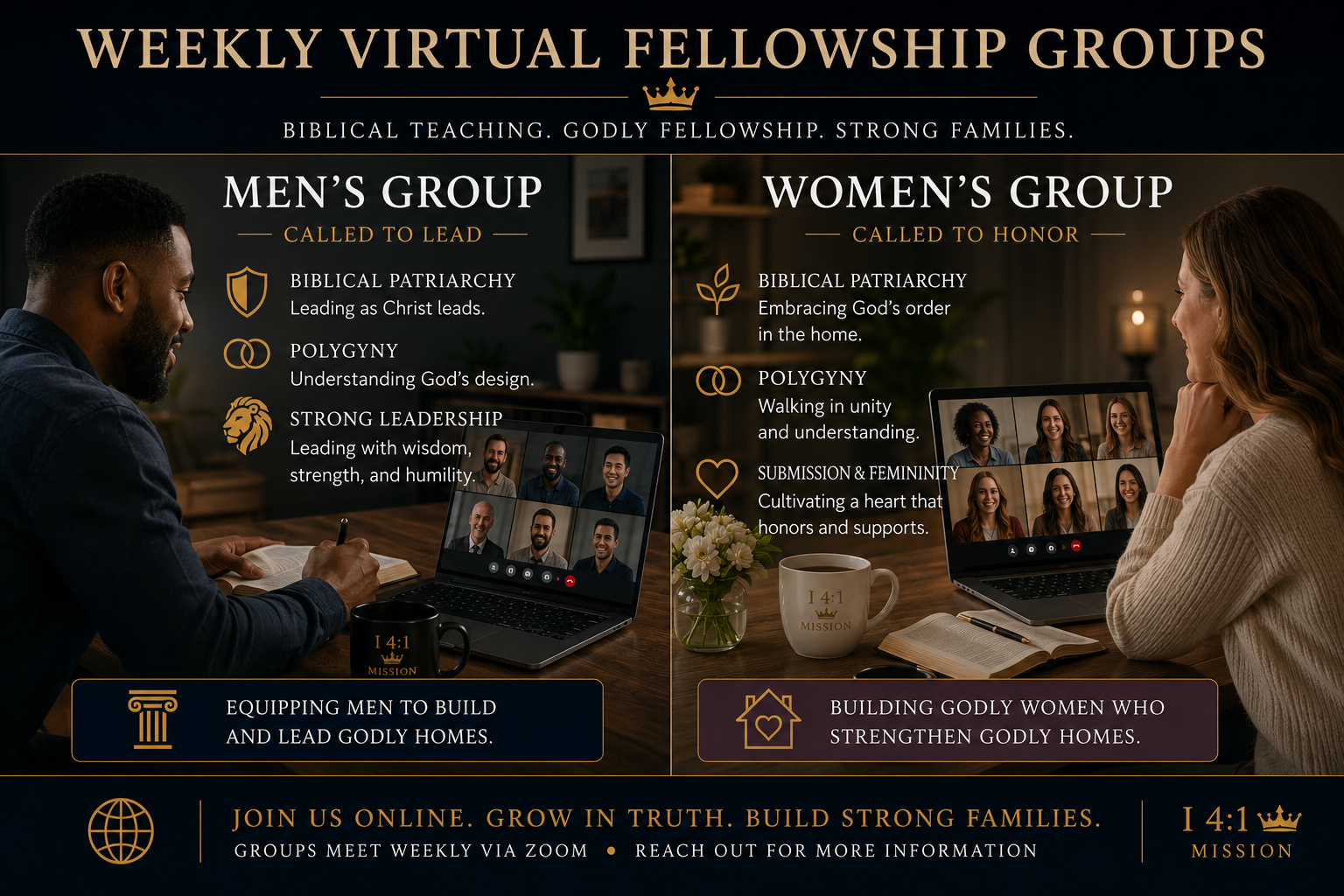 MISSION I 4:1 VIRTUAL GROUPS