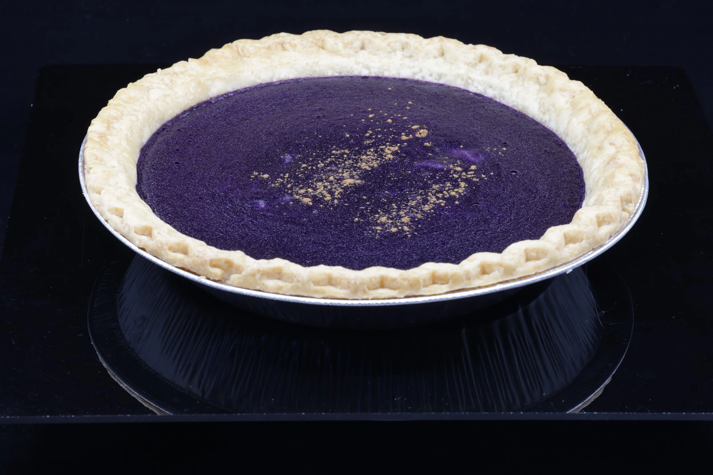Whole Purple Sweet Potato Pie