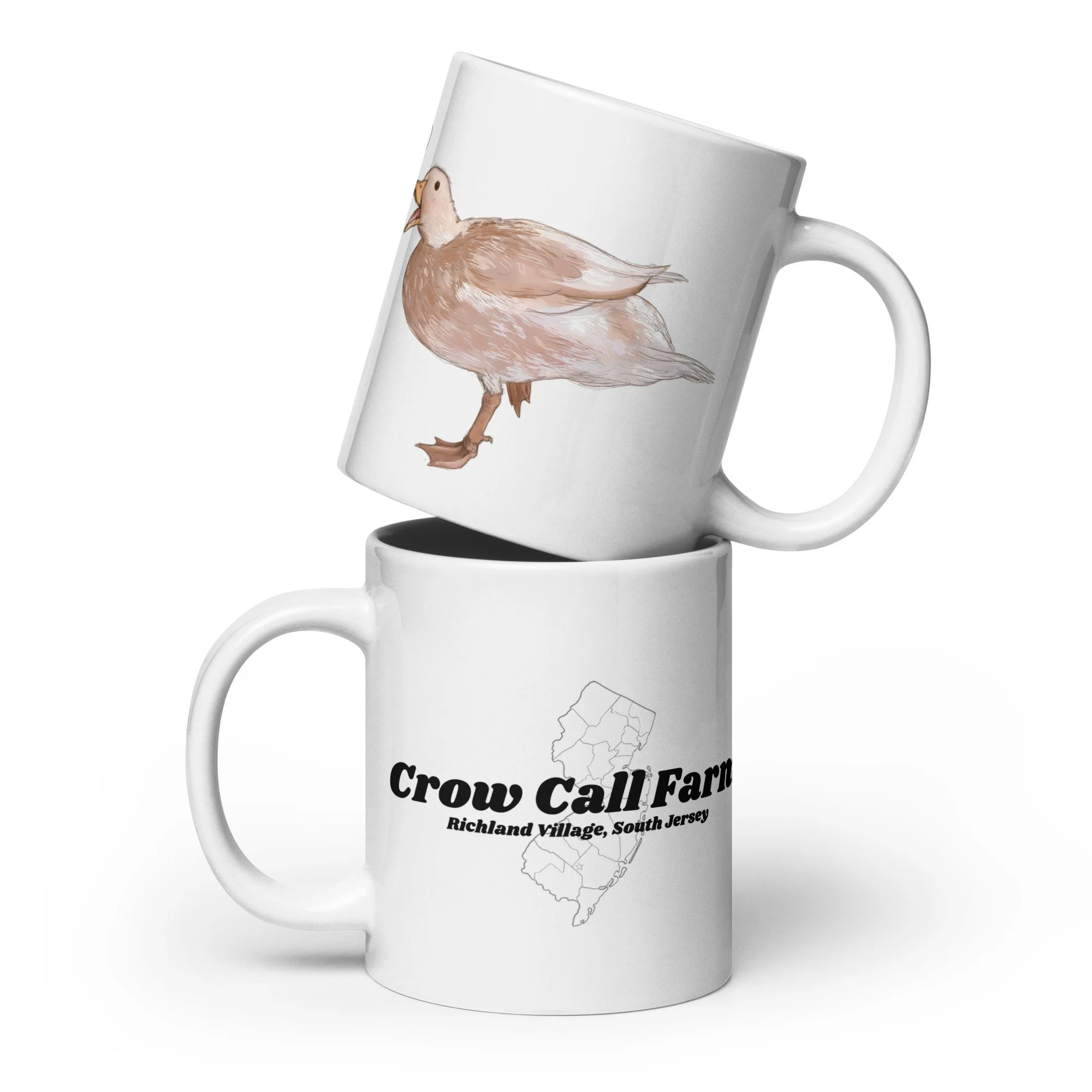 Crow Call Mini-duck Mug