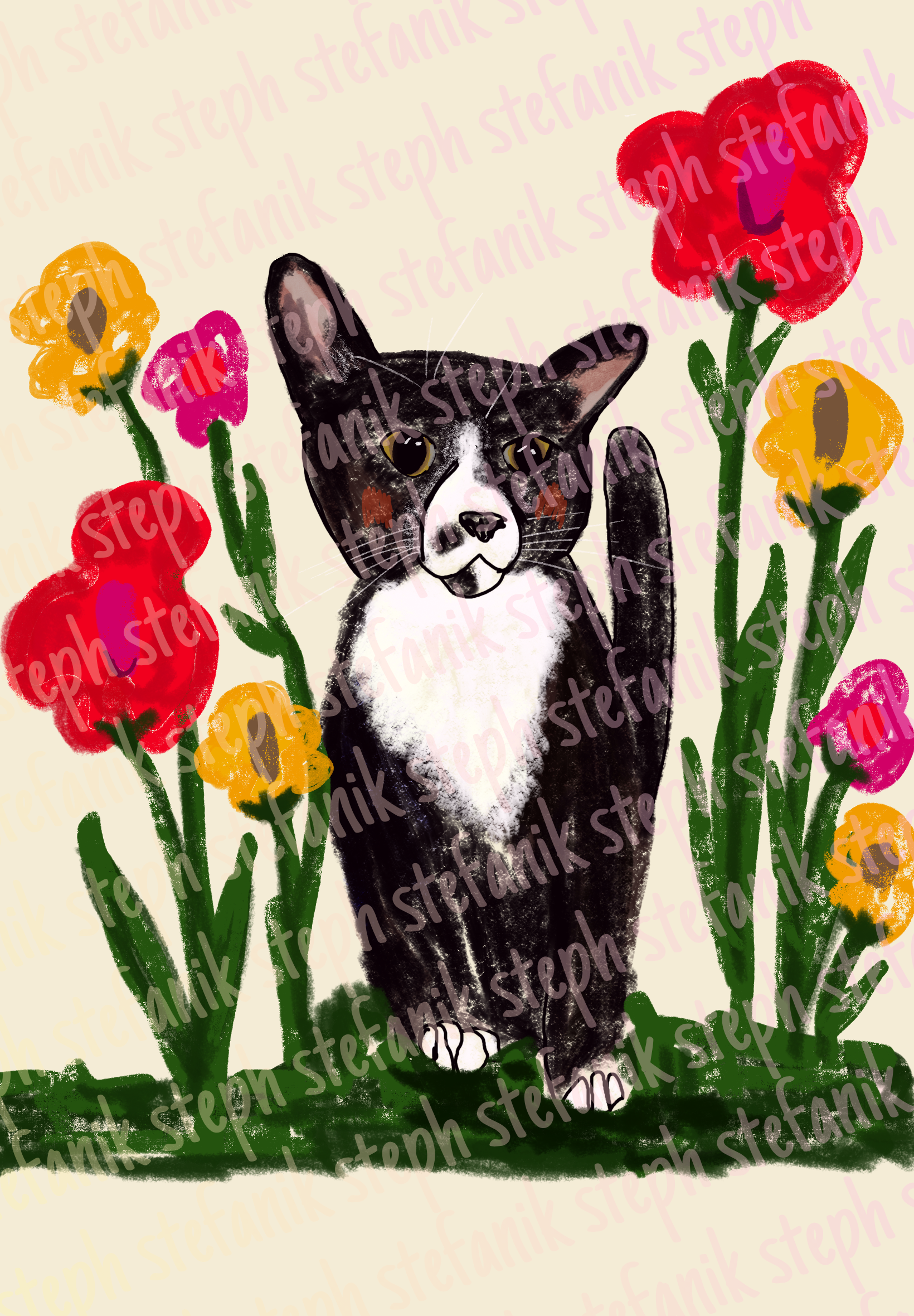 Mr. Mouse by Stephanie Stefanik (Digital Art Download)