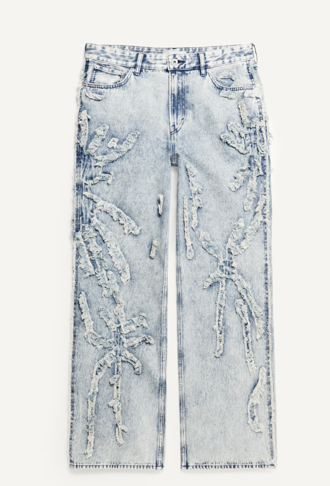 Glenn Martens Denim Trousers