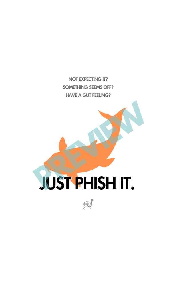Just Phish It Poster