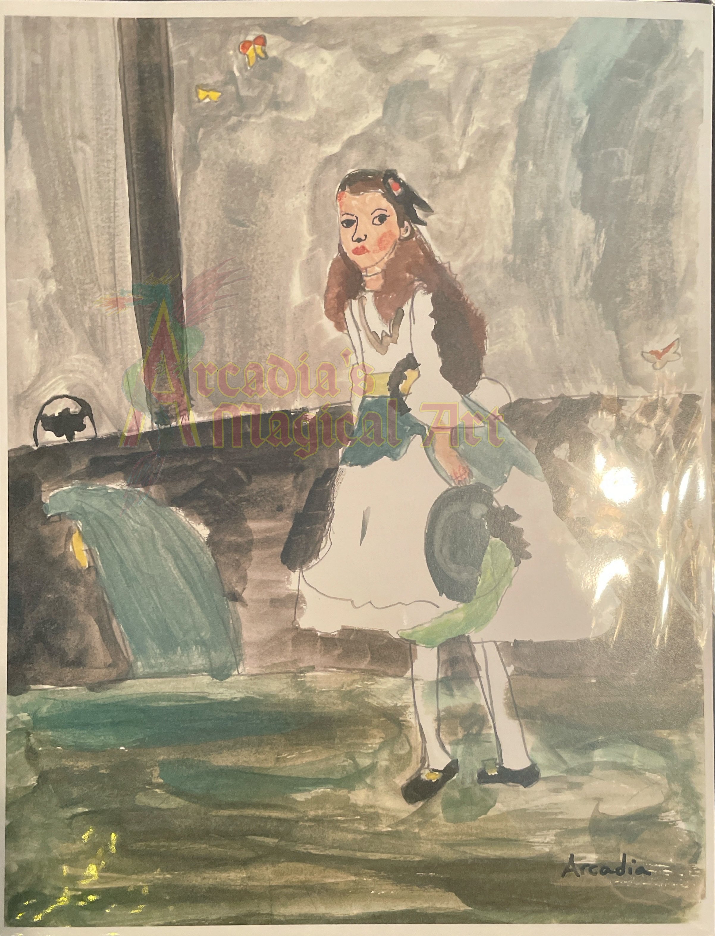 Girl on a Ship