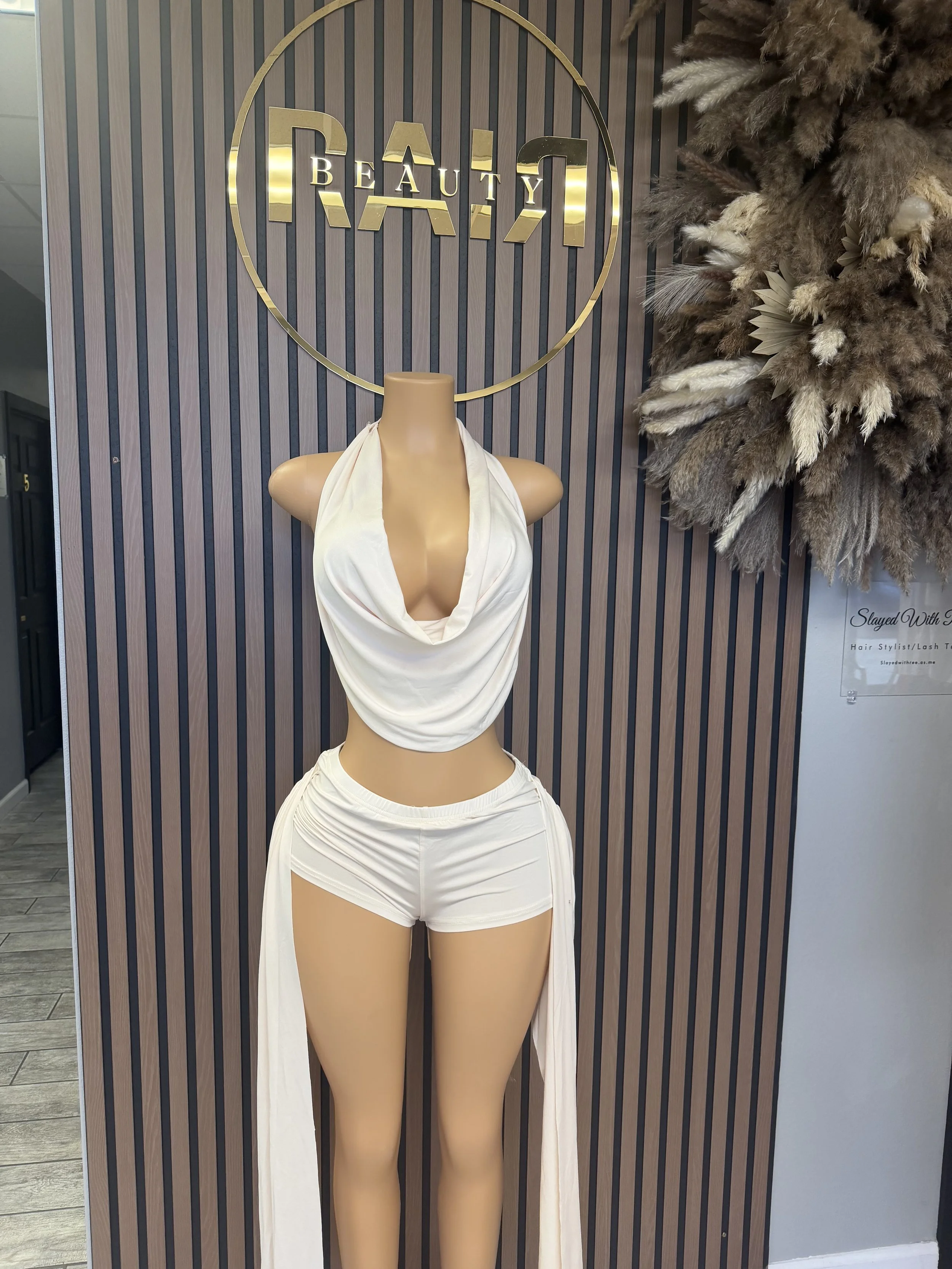 Pretty in Ivory Two Piece Set