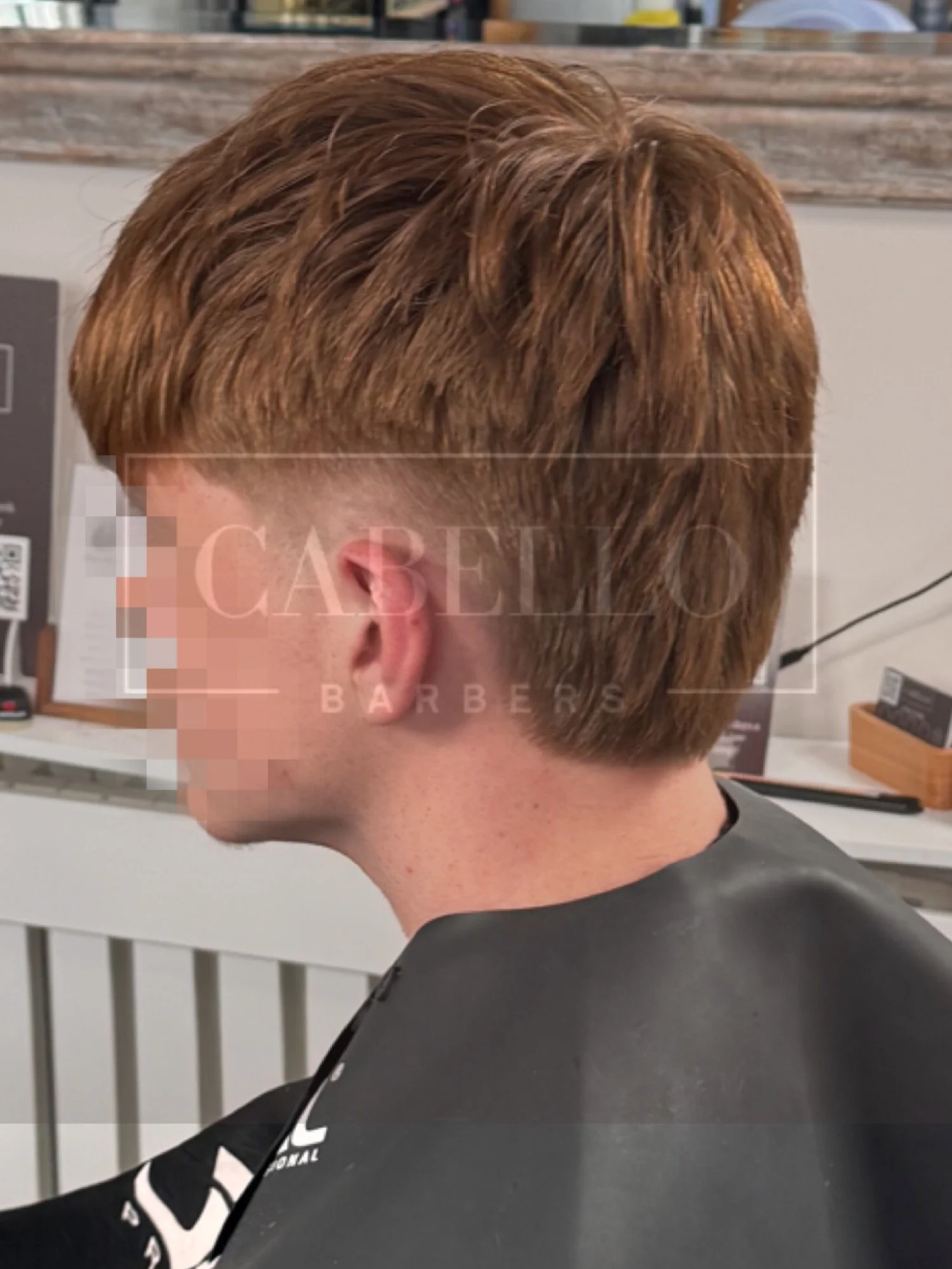 Gents Mullet, Burst Fade or scissor flow cut