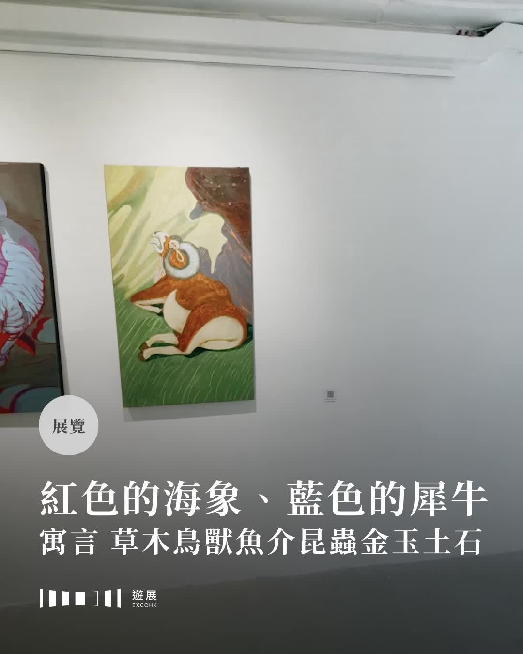 紅色的海象、藍色的犀牛