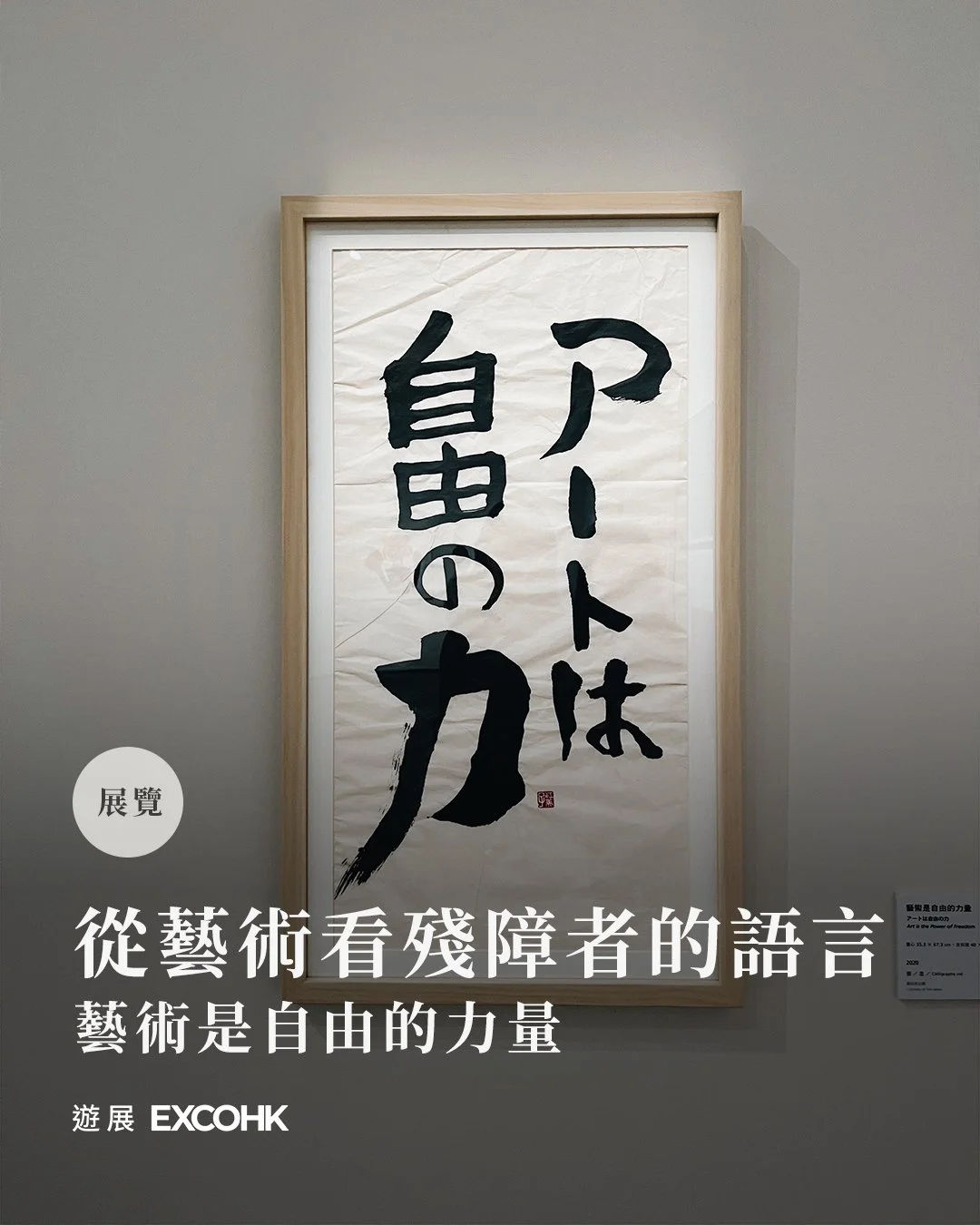 從藝術看殘障者的語言