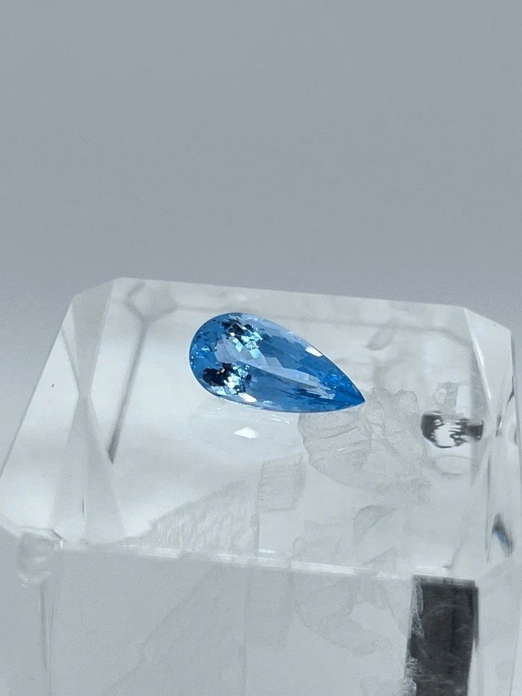 Aquamarine Pear (5.66 ct)