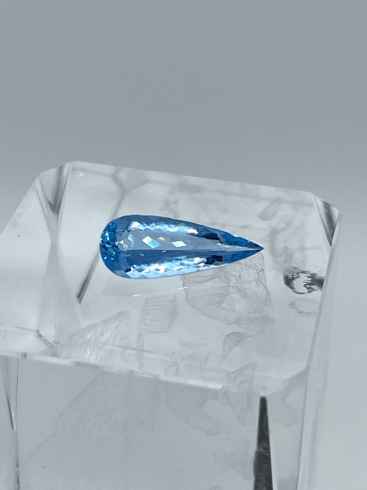 Aquamarine Pear (6.36 ct)