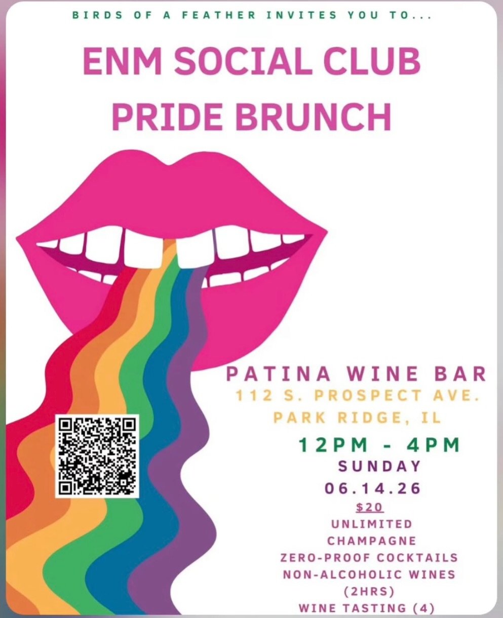 I&rsquo;m SO excited to announce that this Sunday&rsquo;s ENM Pride Brunch with @birdsofafeathermm will feature two talented drag performers - my beautiful friend and fellow @slutspartychi dancer @jahnblessed &amp; the fabulous @olaysiaqueen ! Grab y