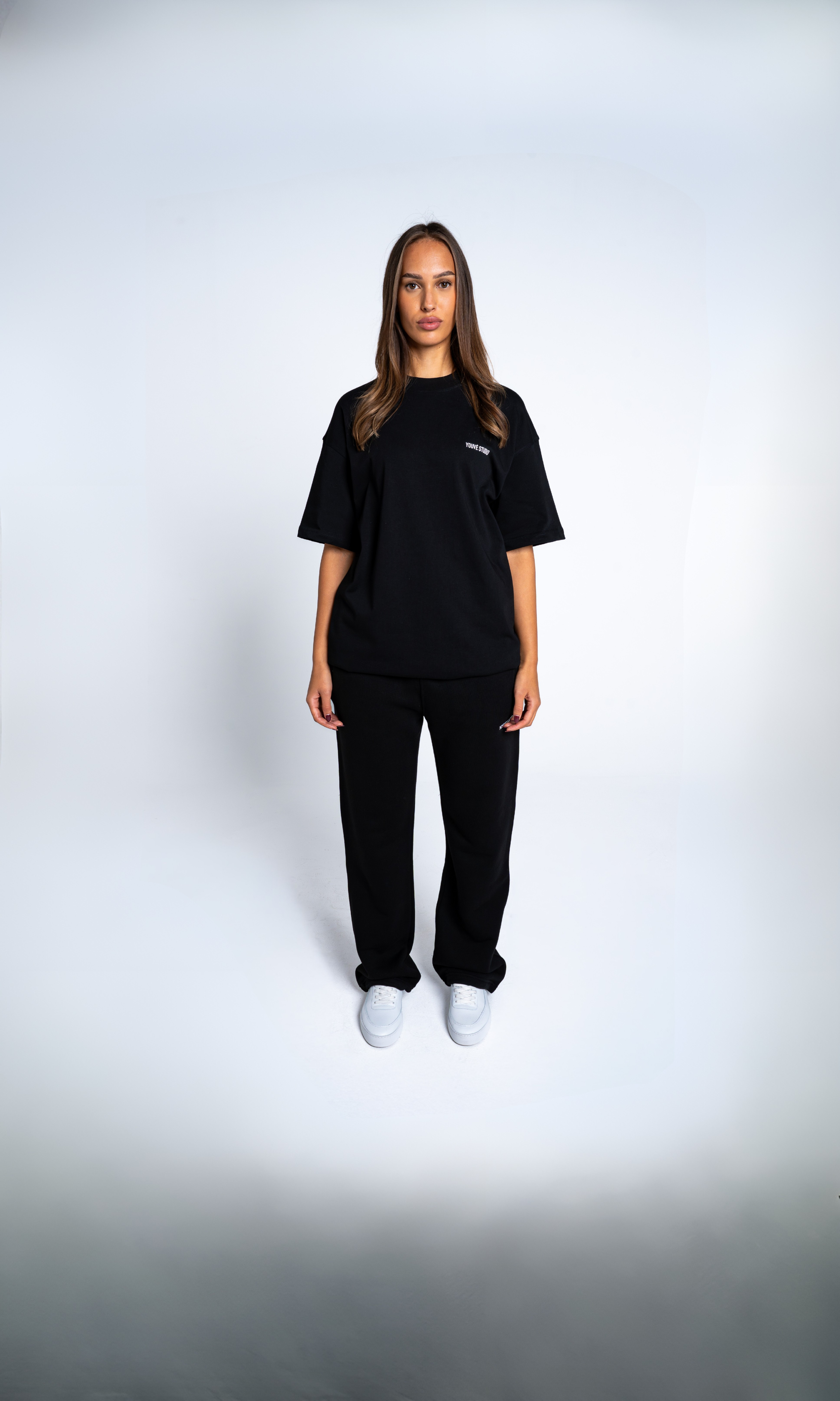 Black Oversized Heavyweight Cotton T-shirt