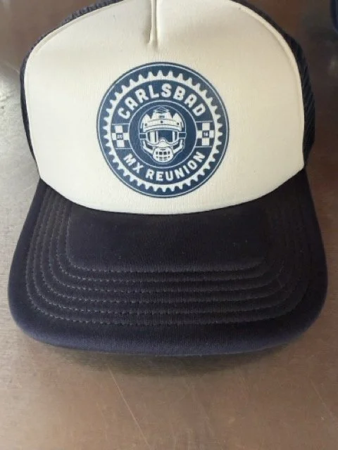 Carlsbad Reunion Trucker - Blue/Cream