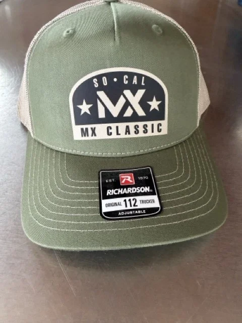 SCMXC Hat - Army Green (Window Logo)