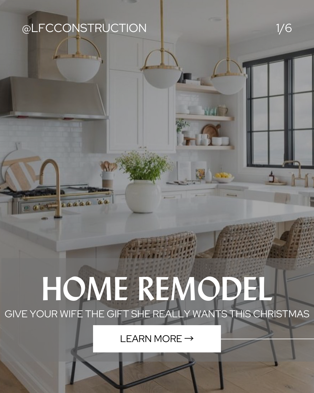 Why a Home Remodel Is the Best Christmas Gift for Your Wife