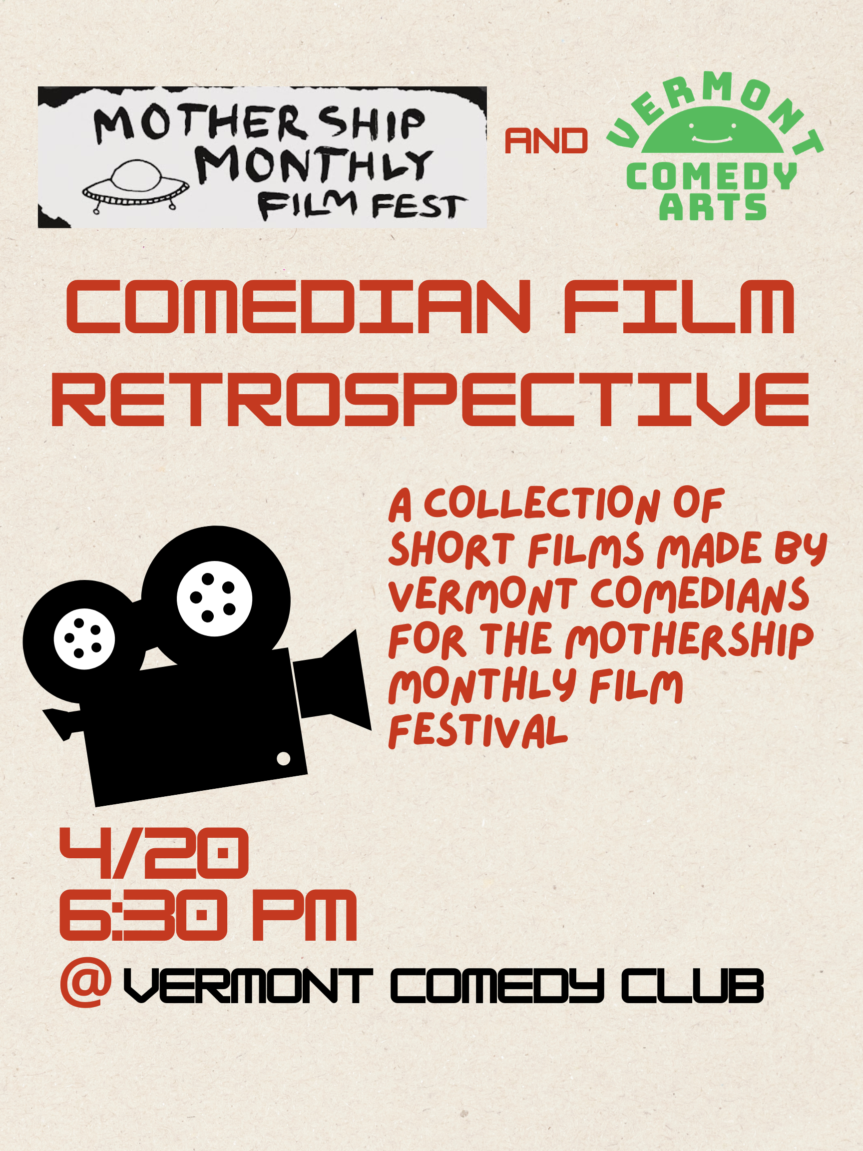 Comedian Mothership Film Retrospective