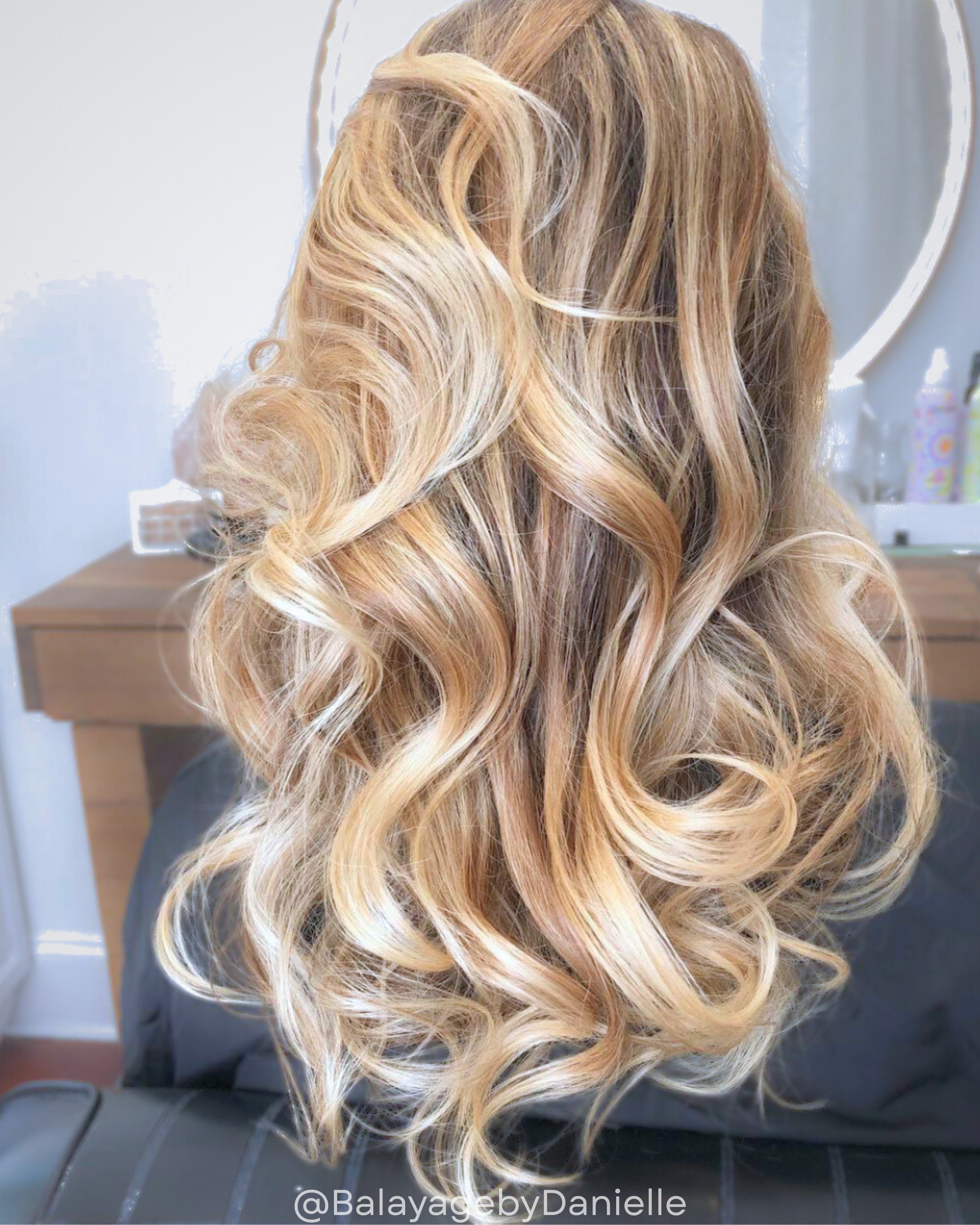 Honey Balayage Highlights