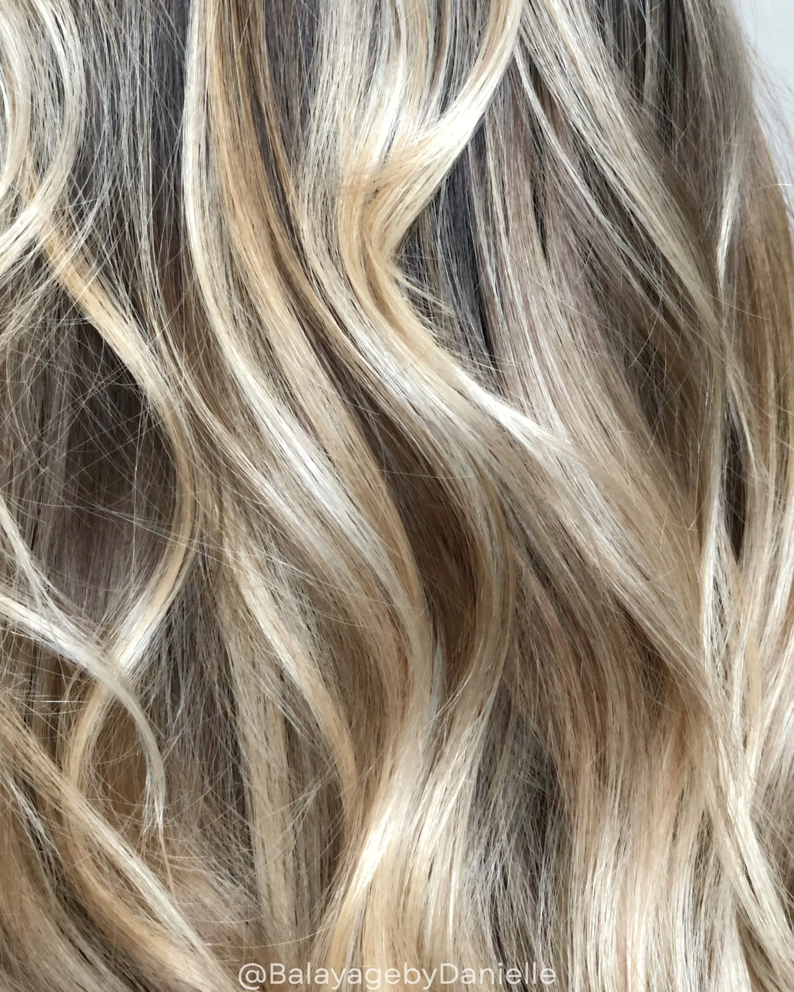Honey crisp Balayage Highlights