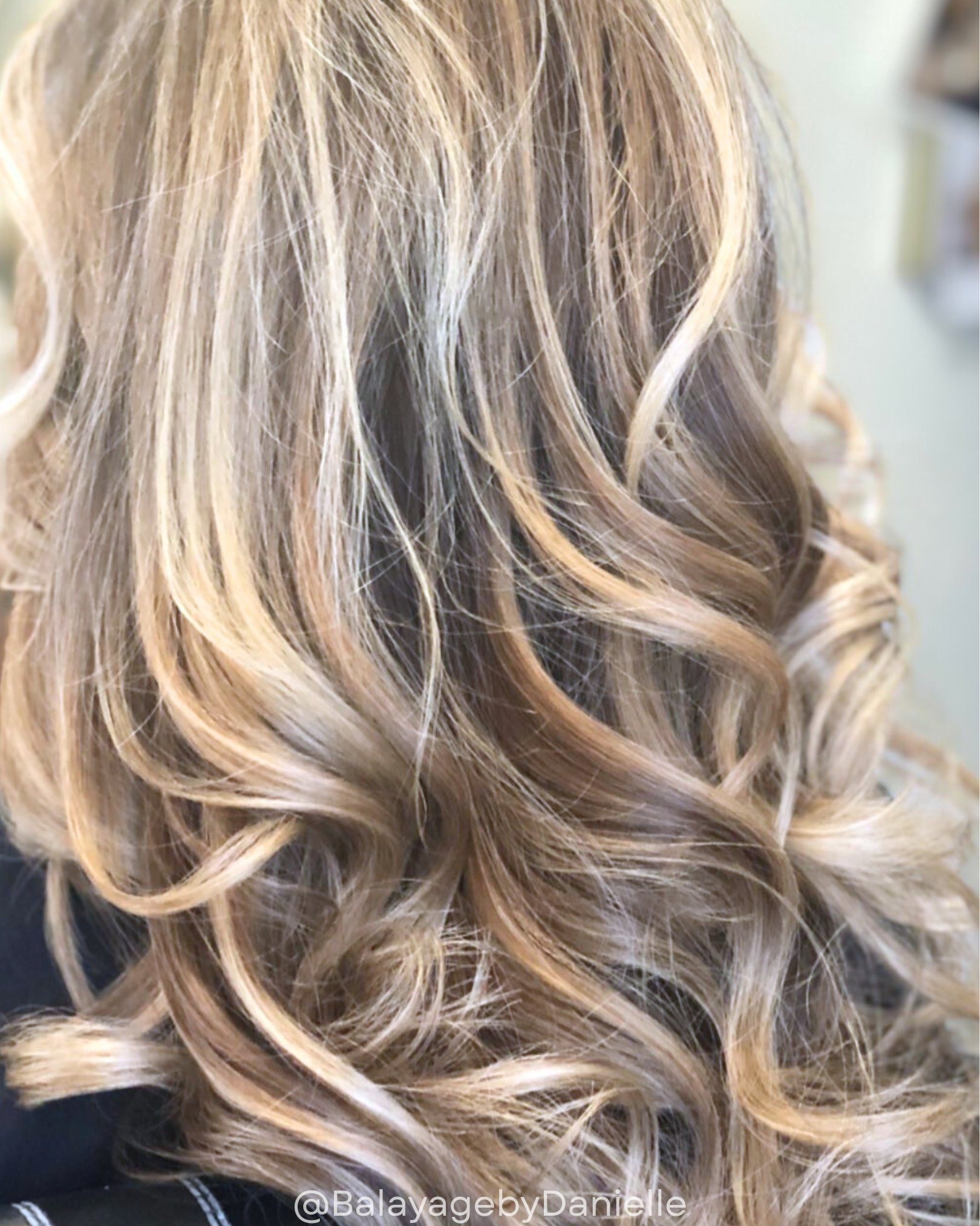 Honey Balayage Highlights