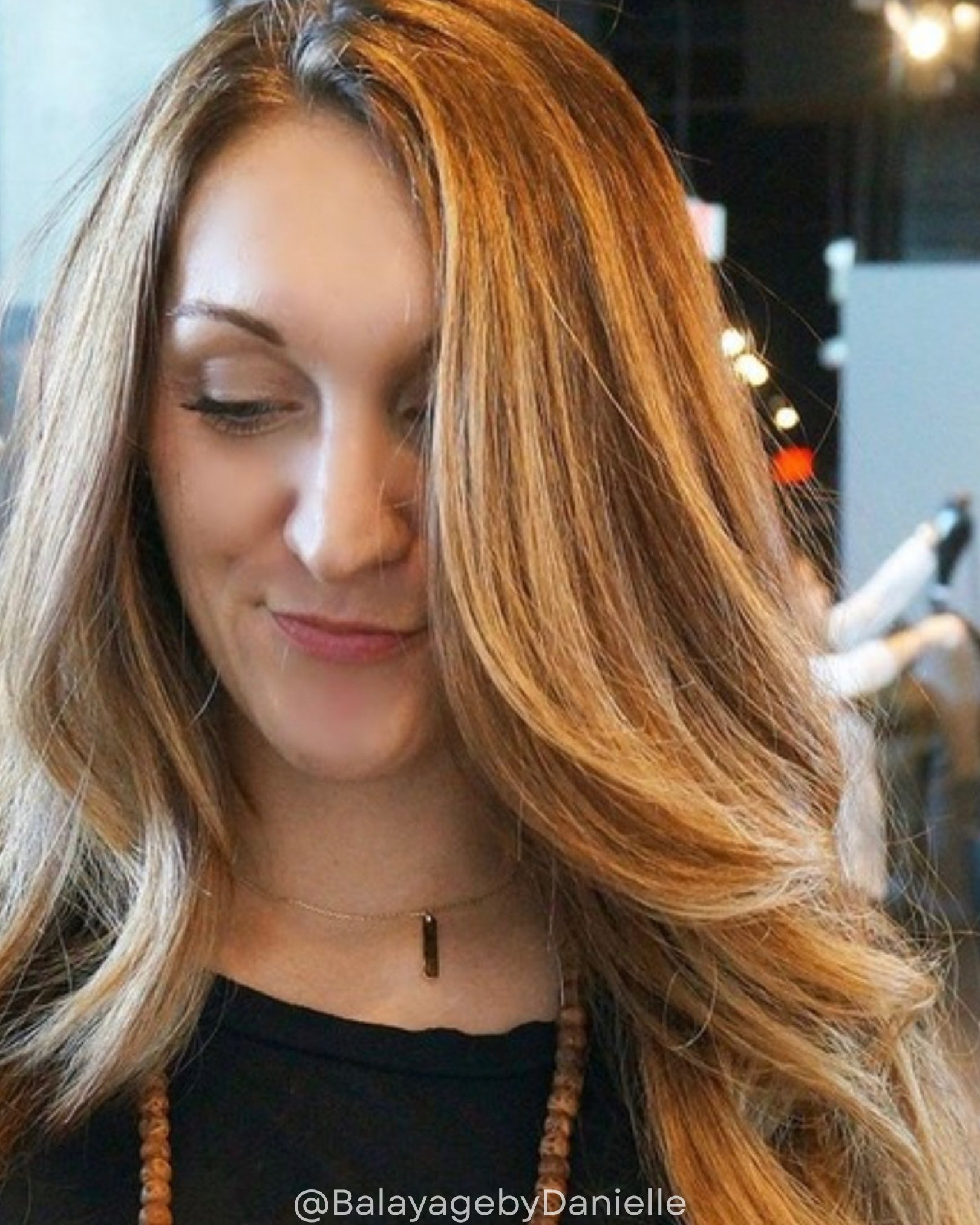 Warm Balayage Highlights